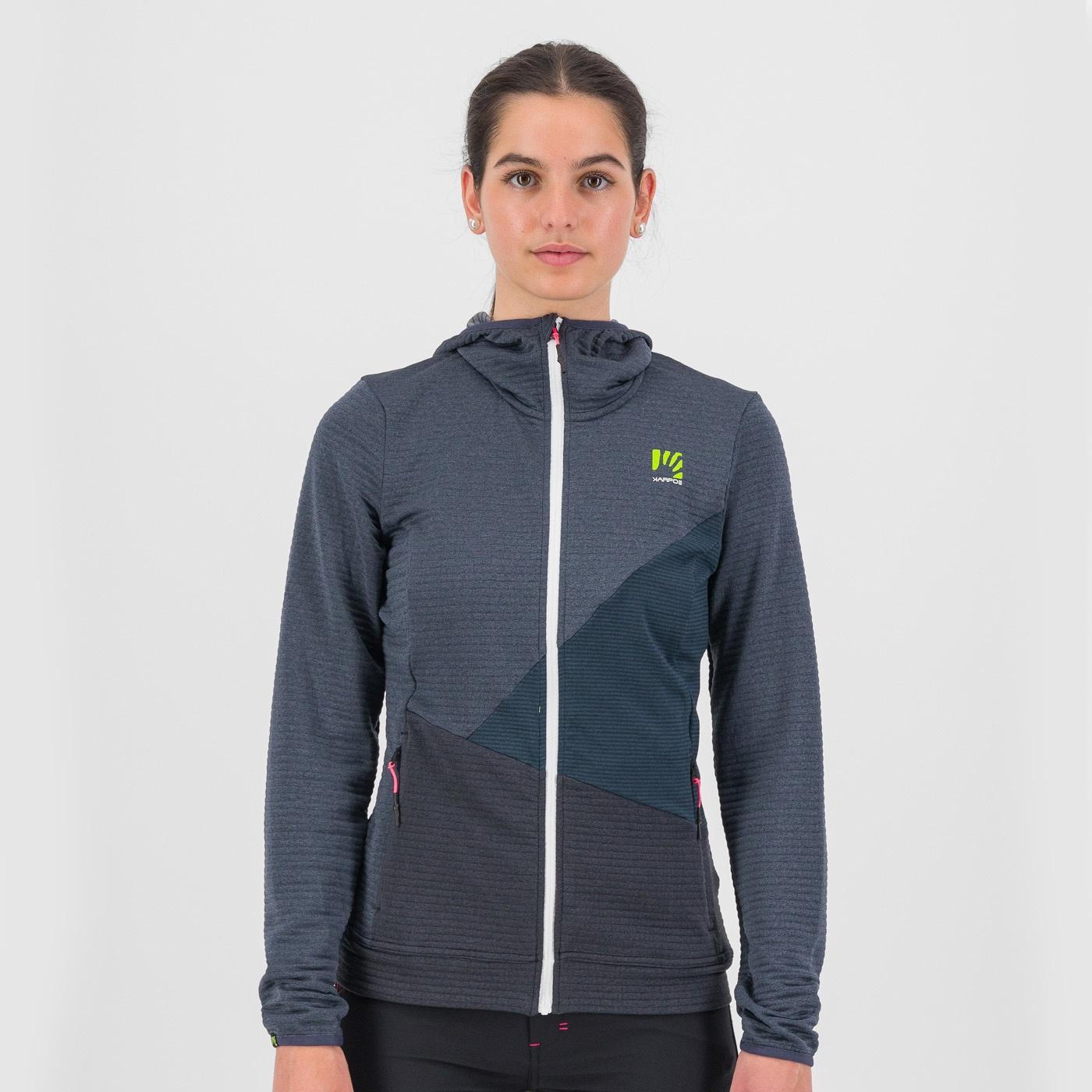 Nuvolau w fleece - ombre blue/black - karpos