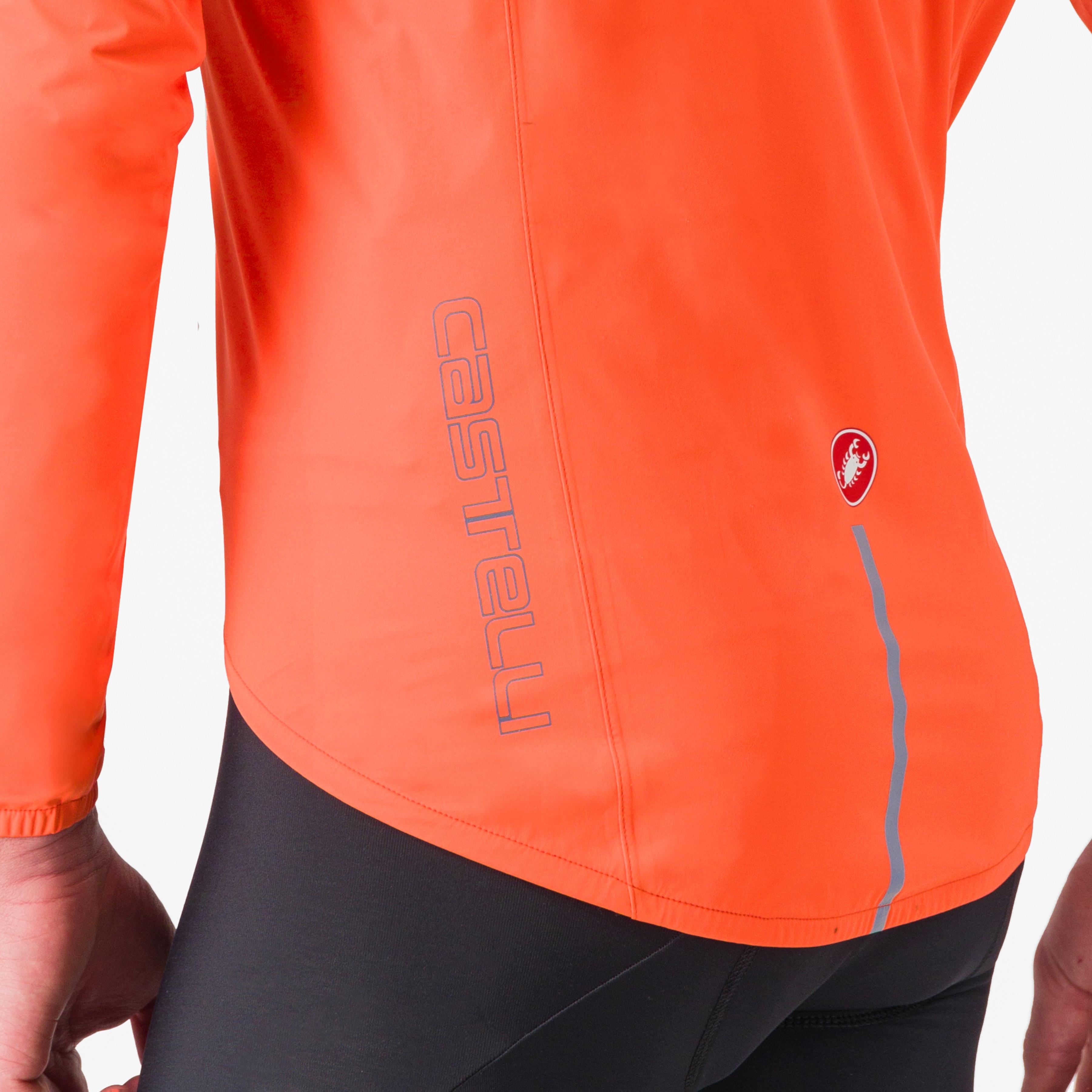 Emergency 3 rain jacket - brilliant orange - castelli