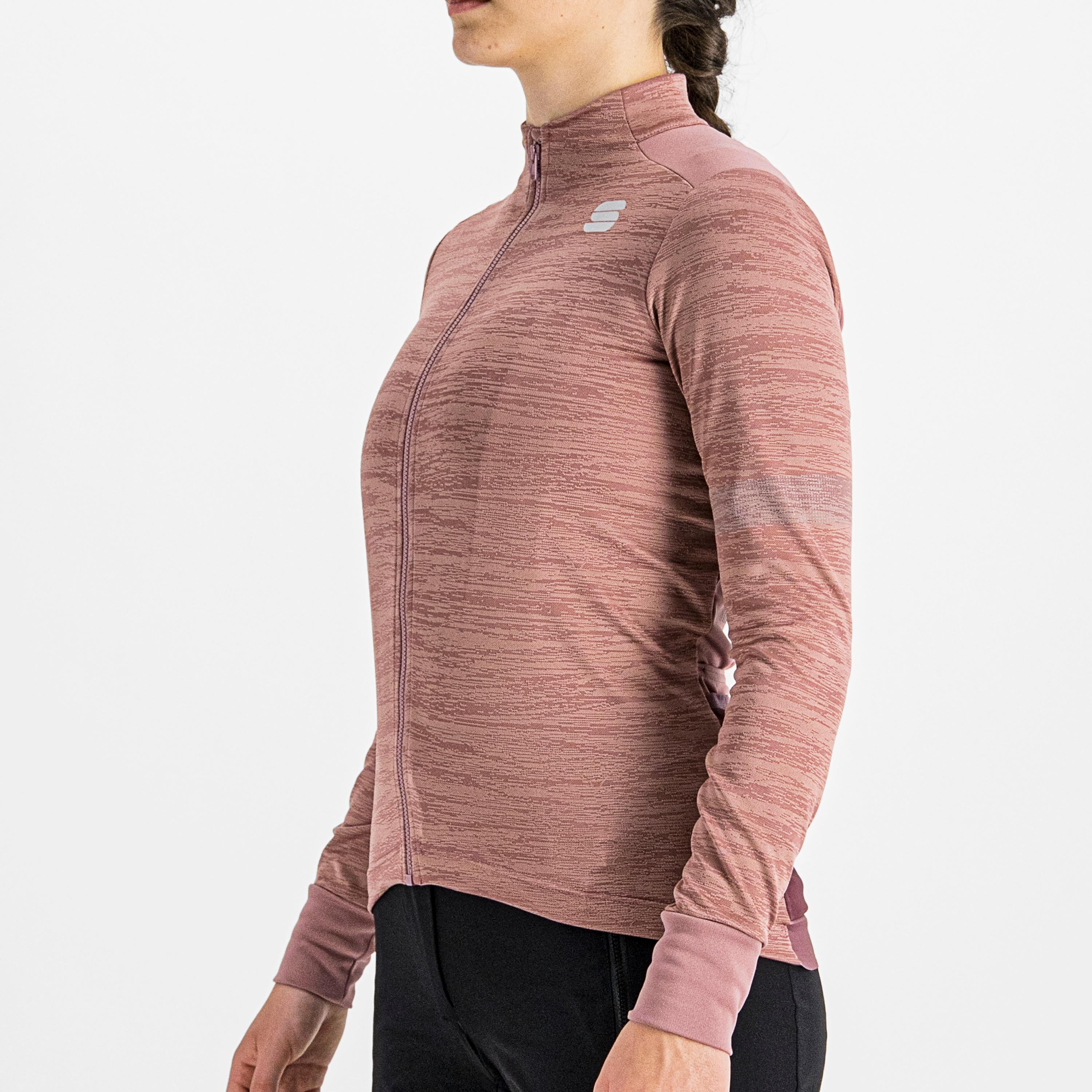 Supergiara woman thermal jersey - mauve - sportful