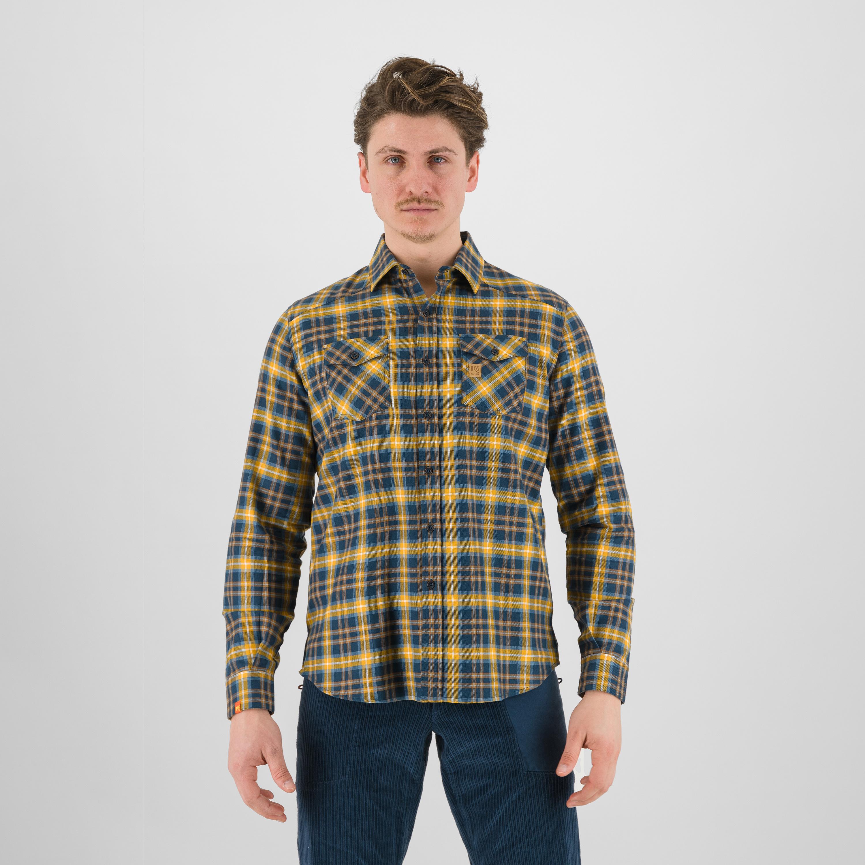 Martora winter shirt - midnight/golden - karpos