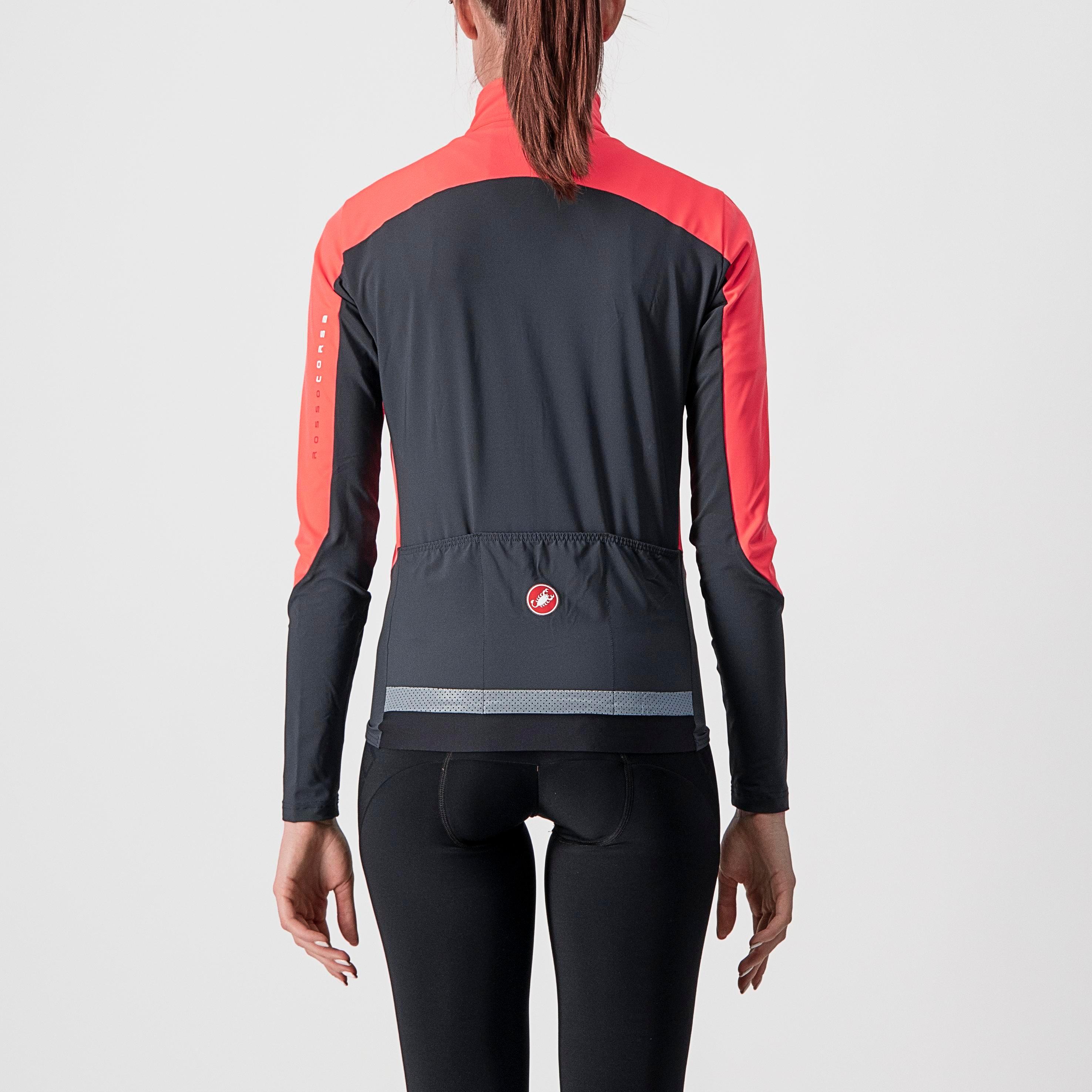 Beta ros w jacket - brilliant pink/dark gray - castelli
