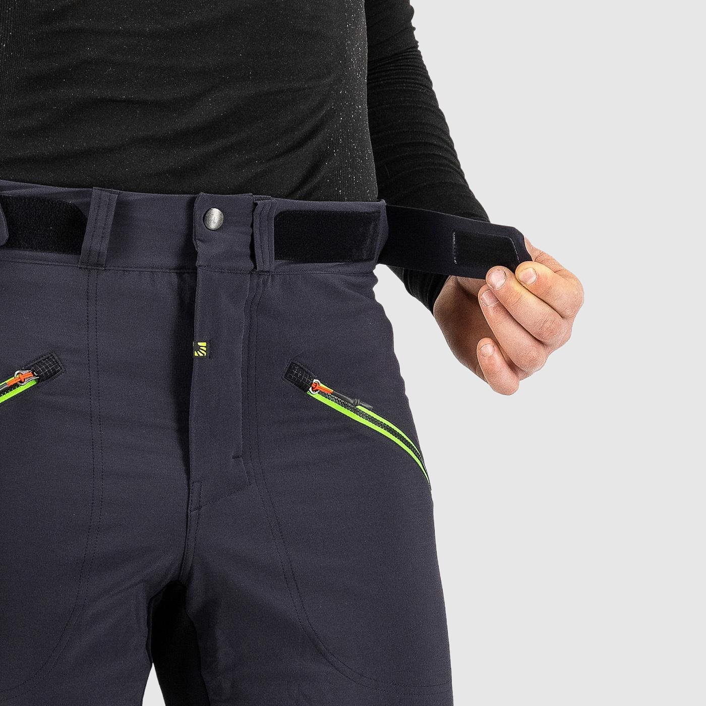 K-performance mountaineer pant - black green fluo - karpos