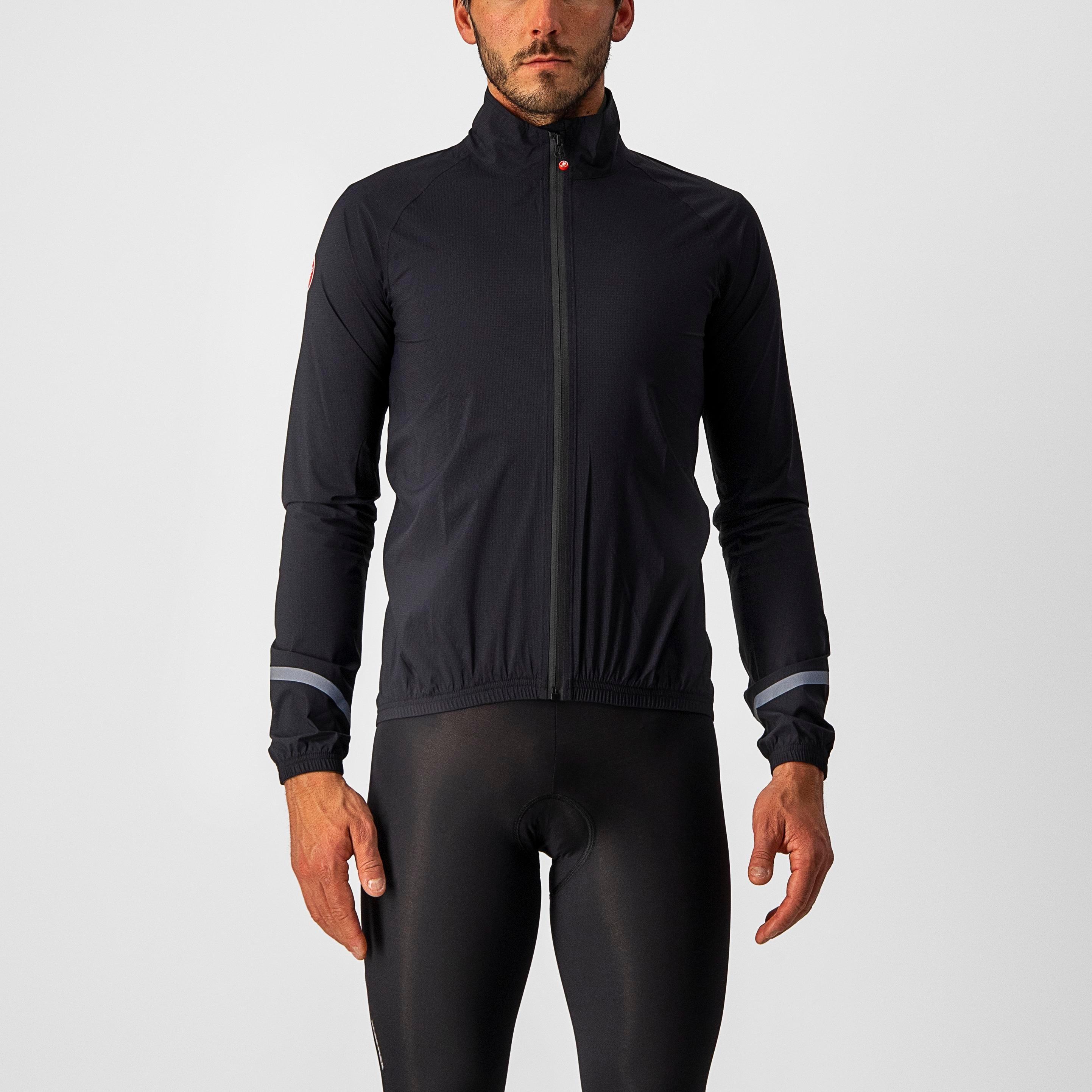 Emergency 2 rain jacket - light black - castelli