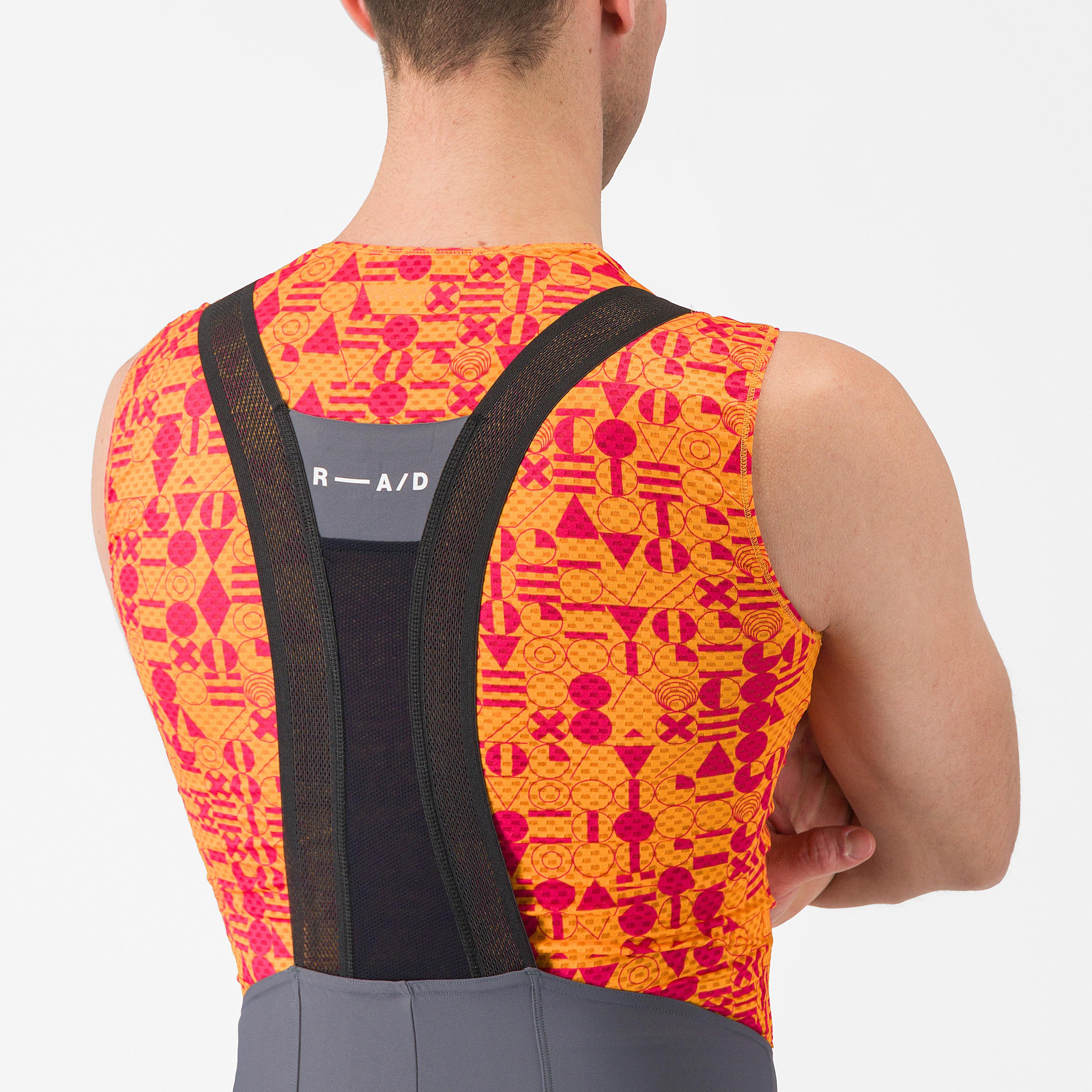 Espresso r-a/d bibshort - smoky gray - castelli