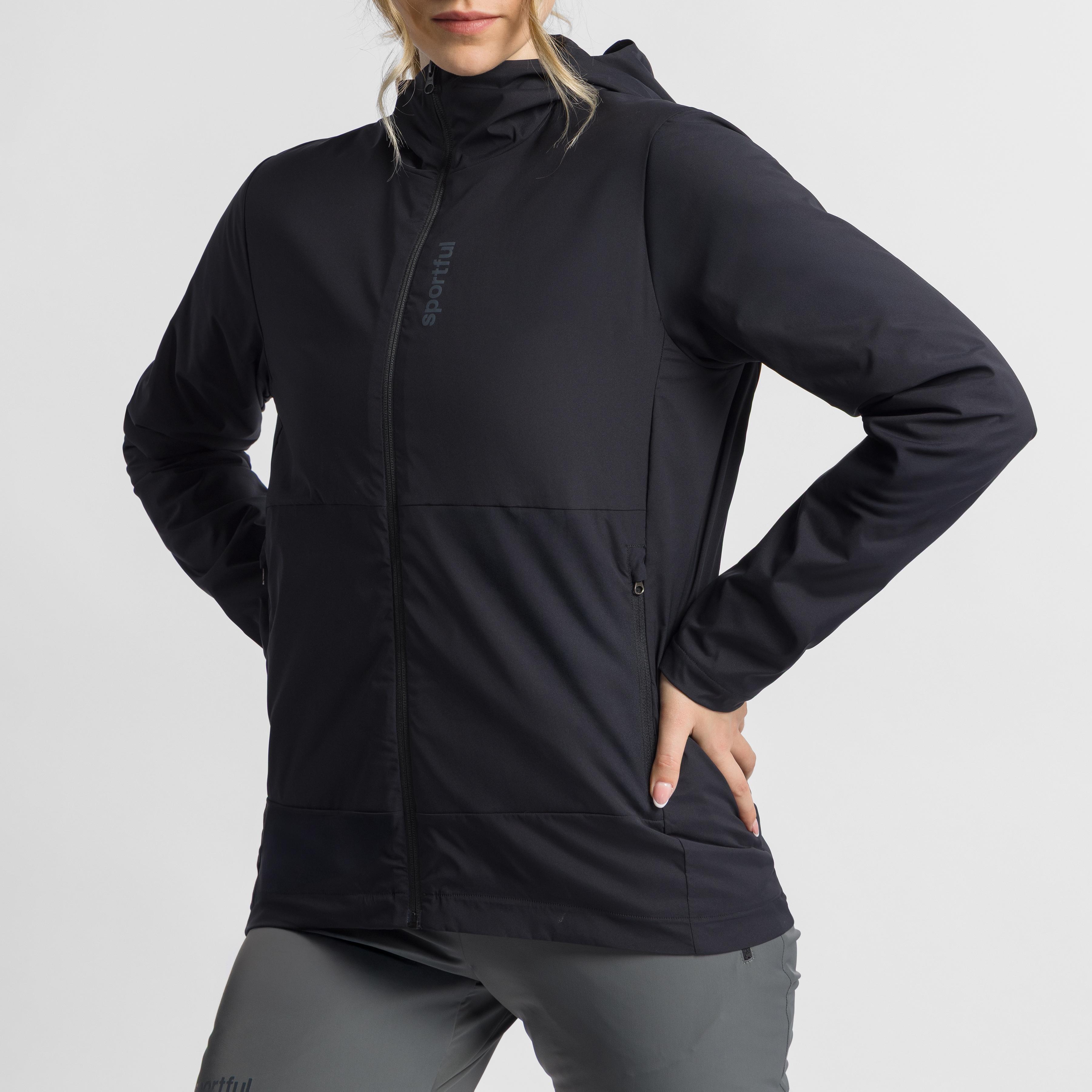 Cardio insulated w jacket - black - sportful