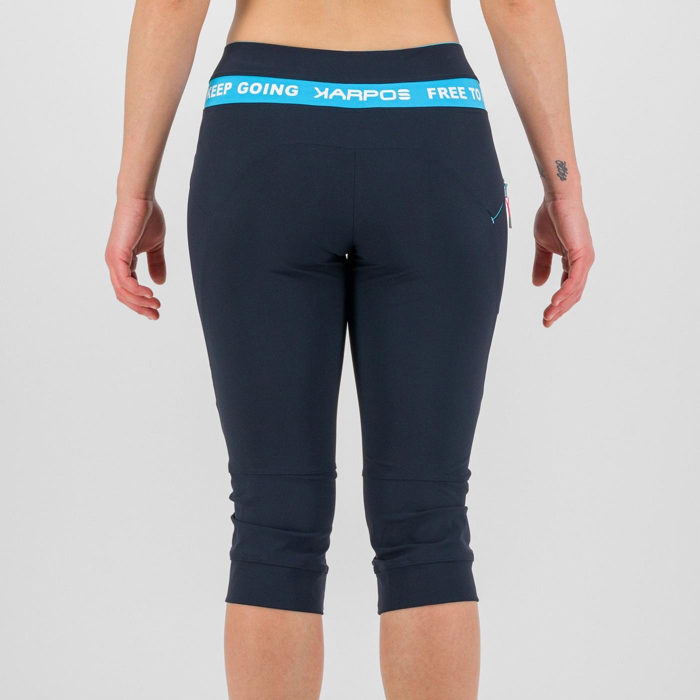 Easyfrizz w 3 4 pant - sky captain/blue atoll - karpos