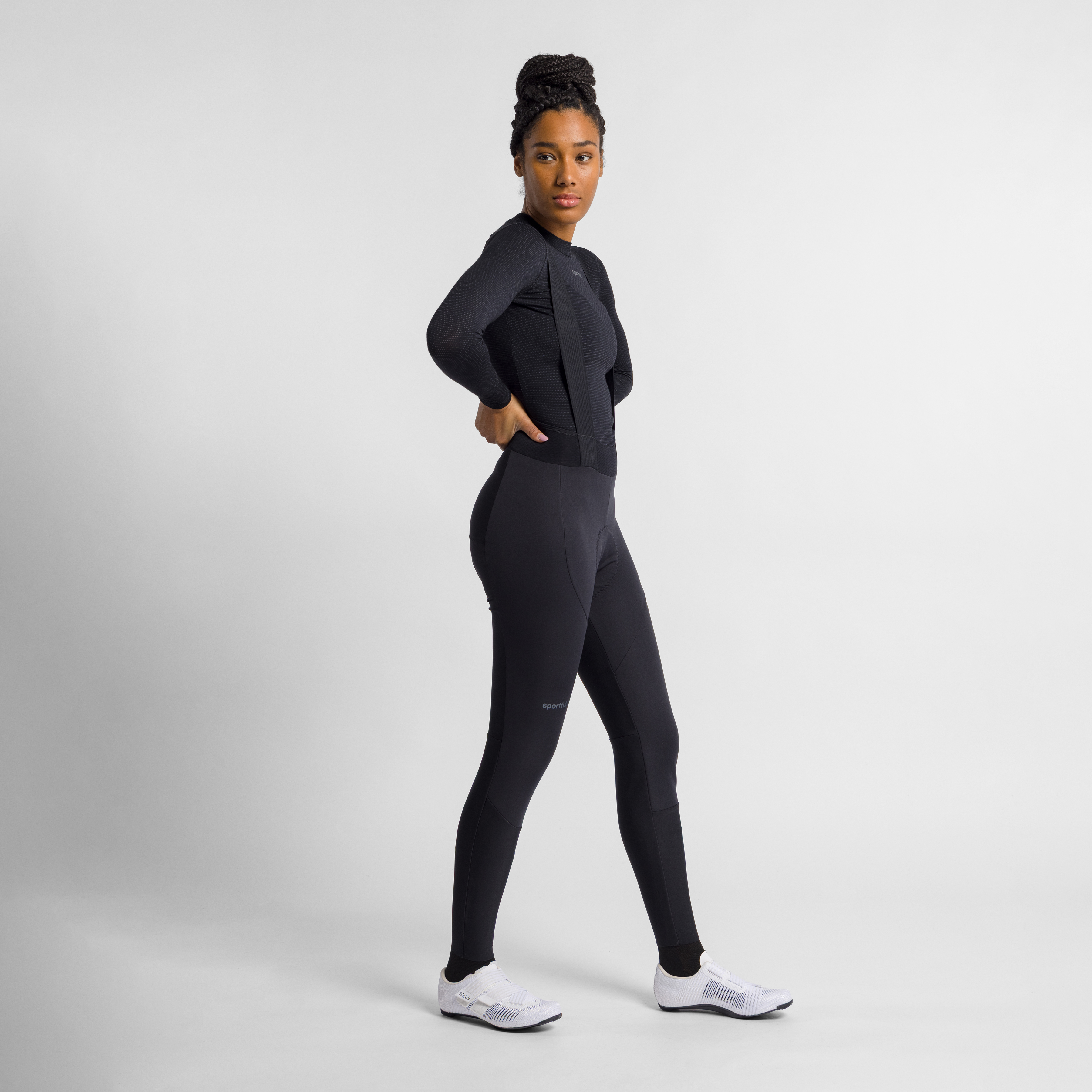 Deepwinter w bibtight - black - sportful