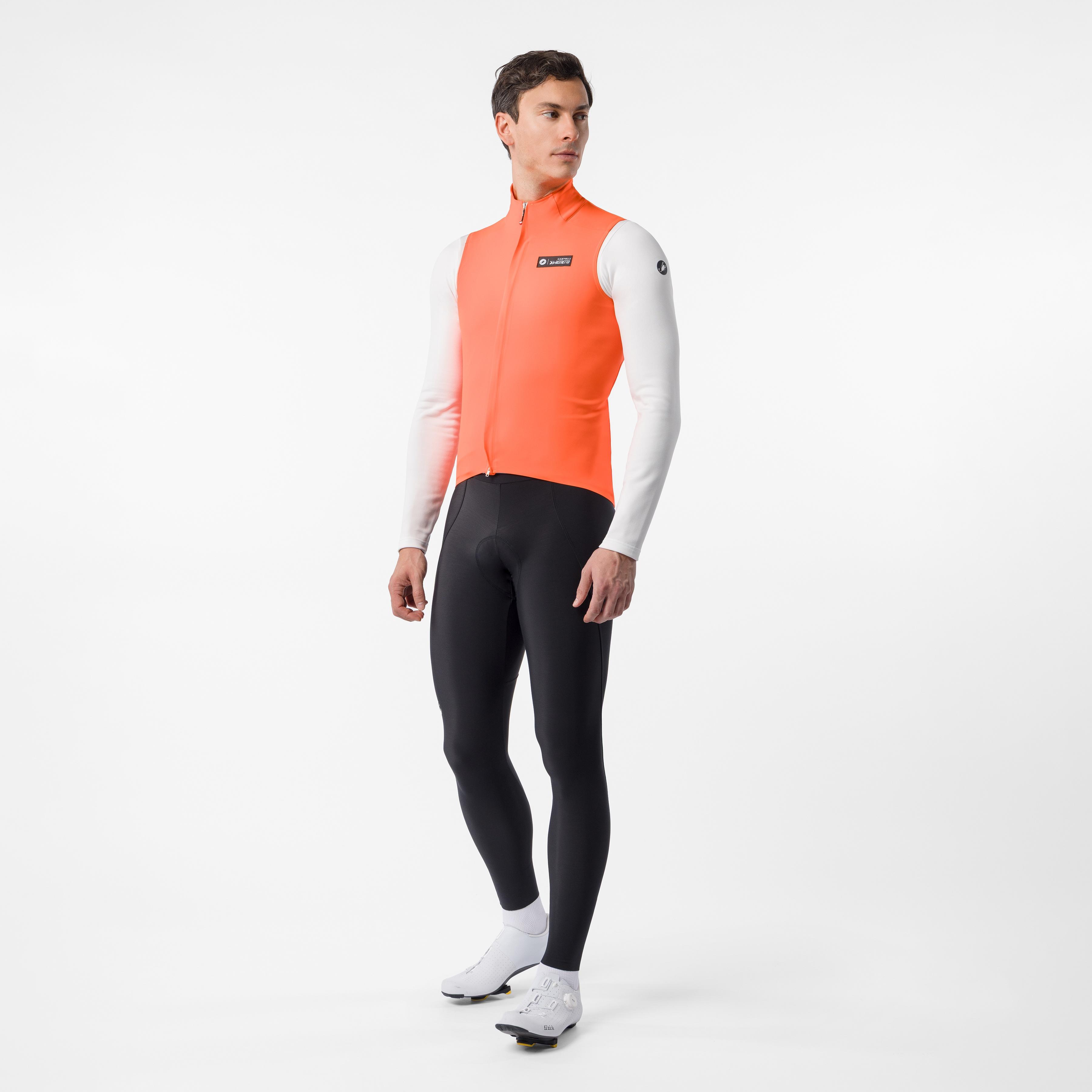 Perfetto 2 vest - brilliant orange - castelli