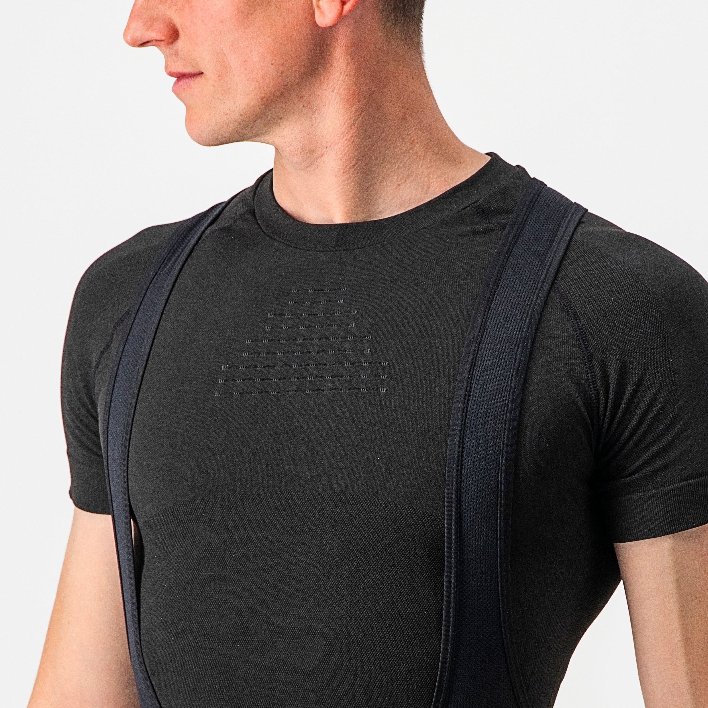 Core seamless base layer ss - black - castelli