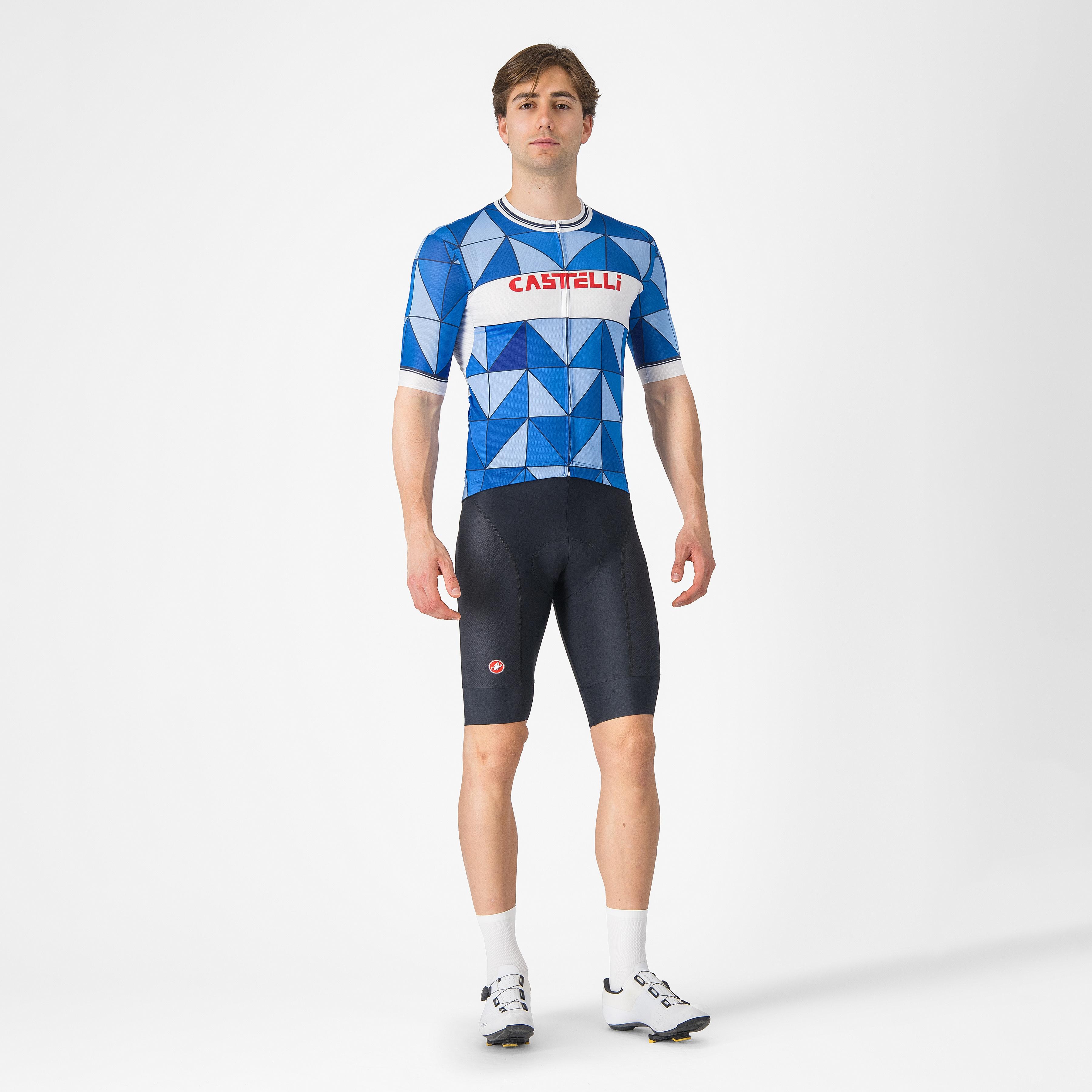 Heritage jersey - azzurro italia - castelli