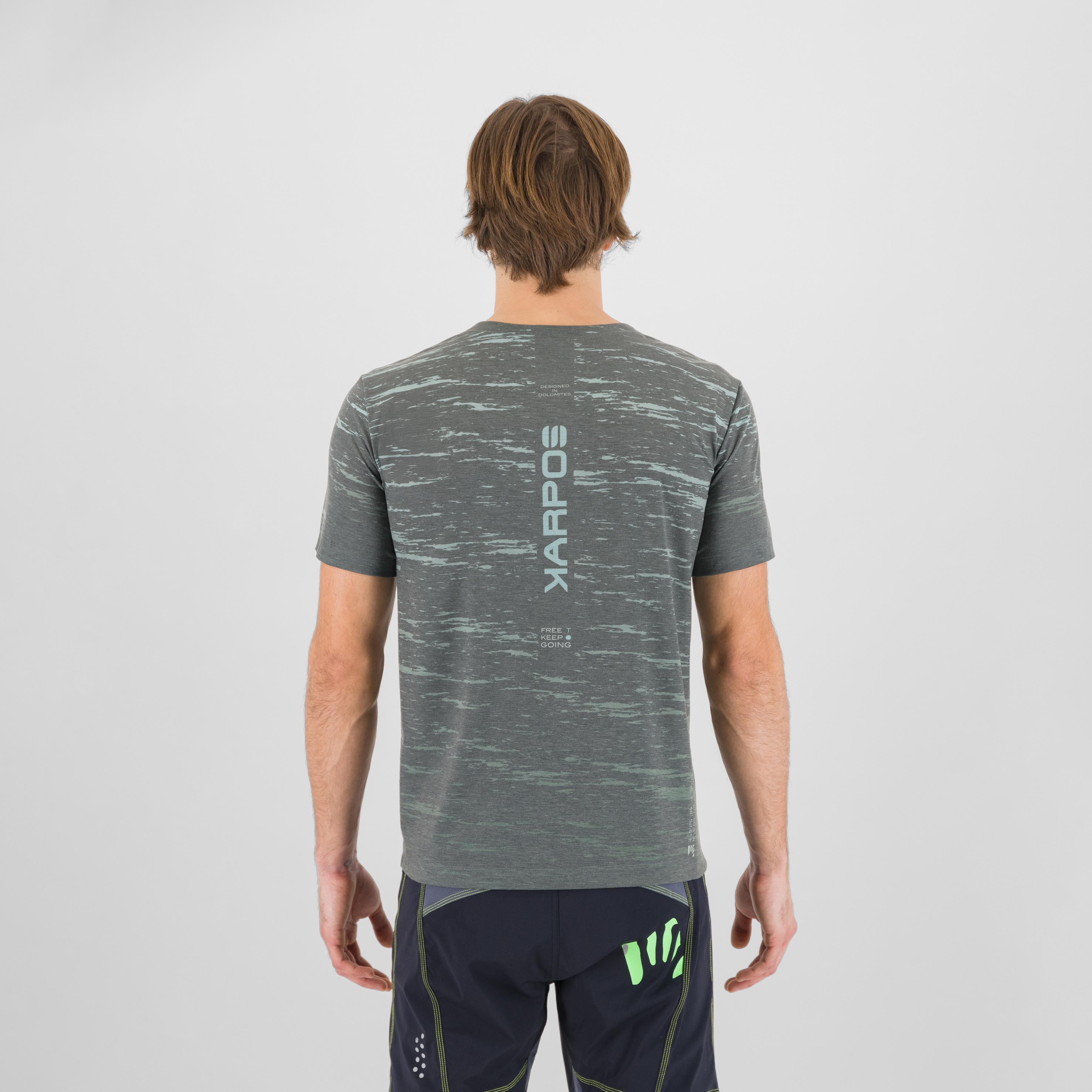 Tremalzo tee - woodl.gray/abyss - karpos