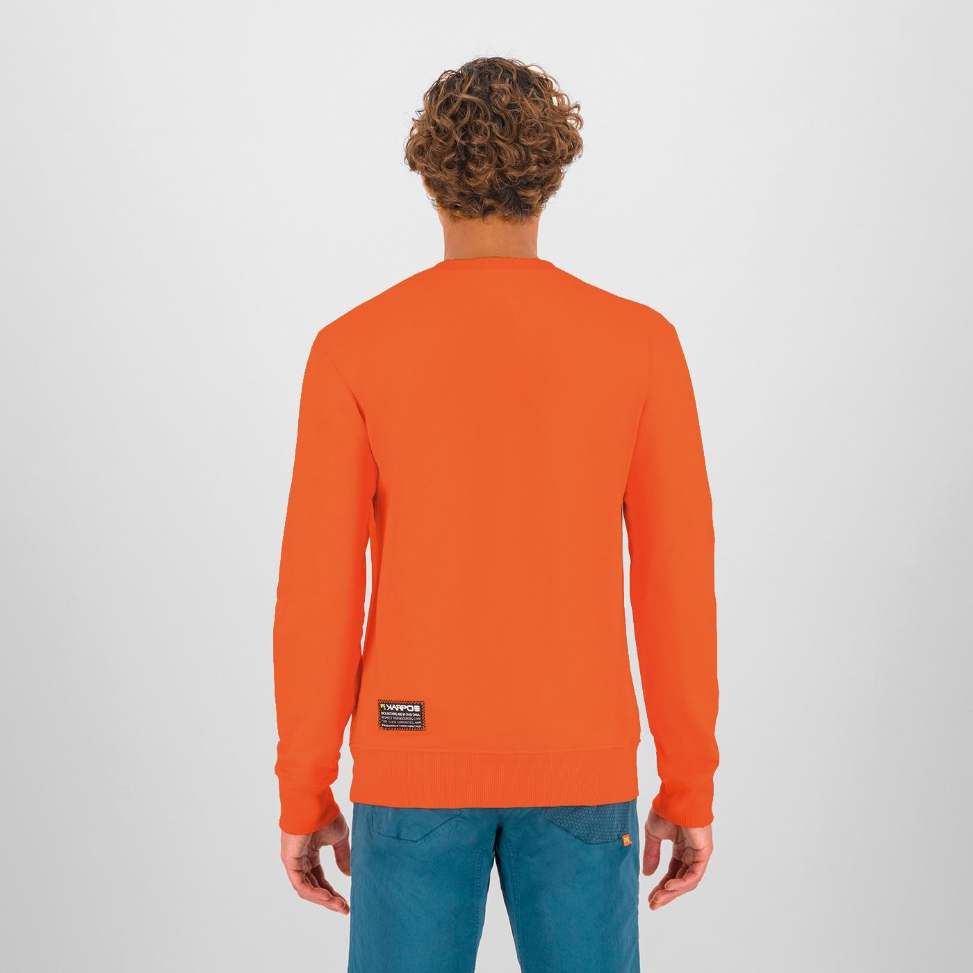 Sparviero sweatshirt - scarlet ibis - karpos