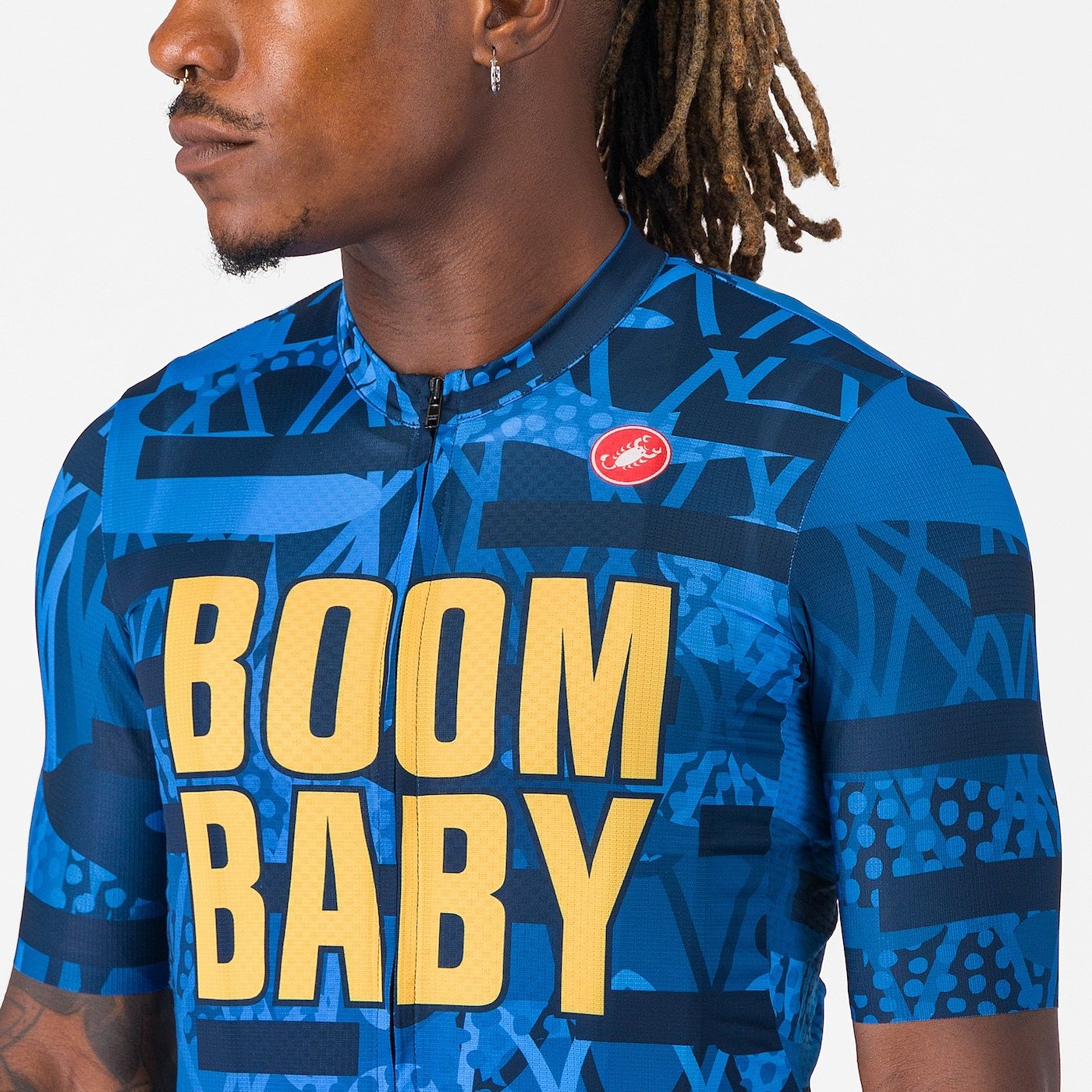 Boombaby 2 jersey - blue/gold - castelli