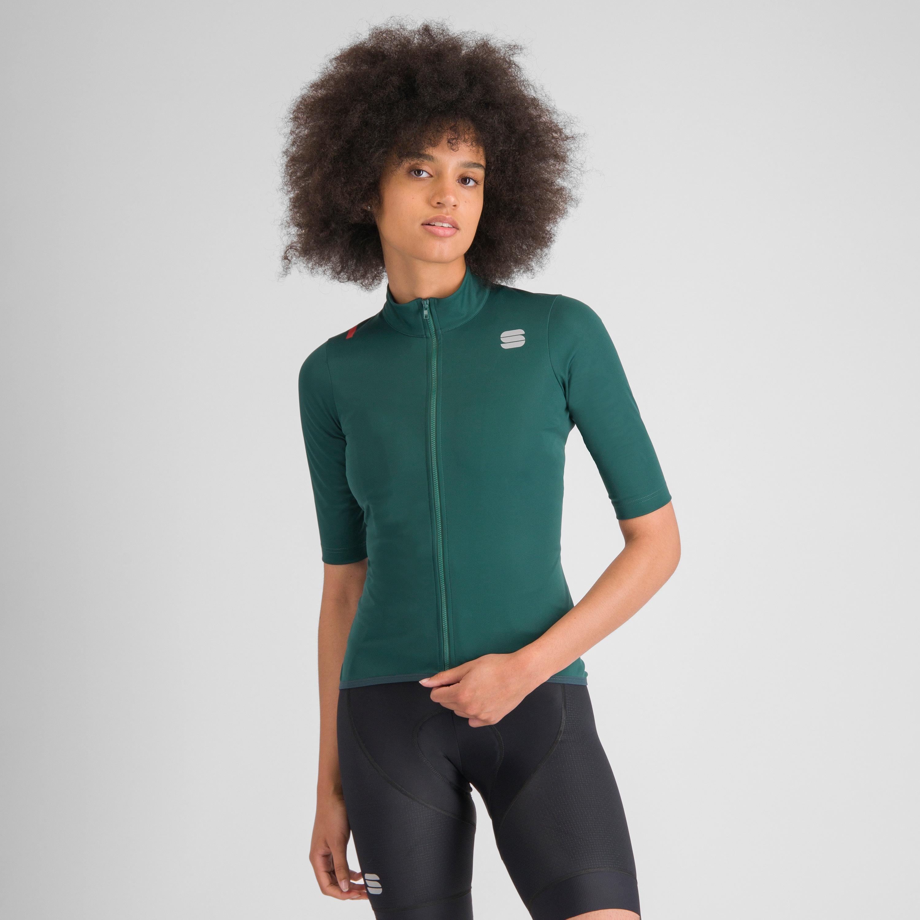Fiandre light  short sleeve w jacket - shrub green - sportful