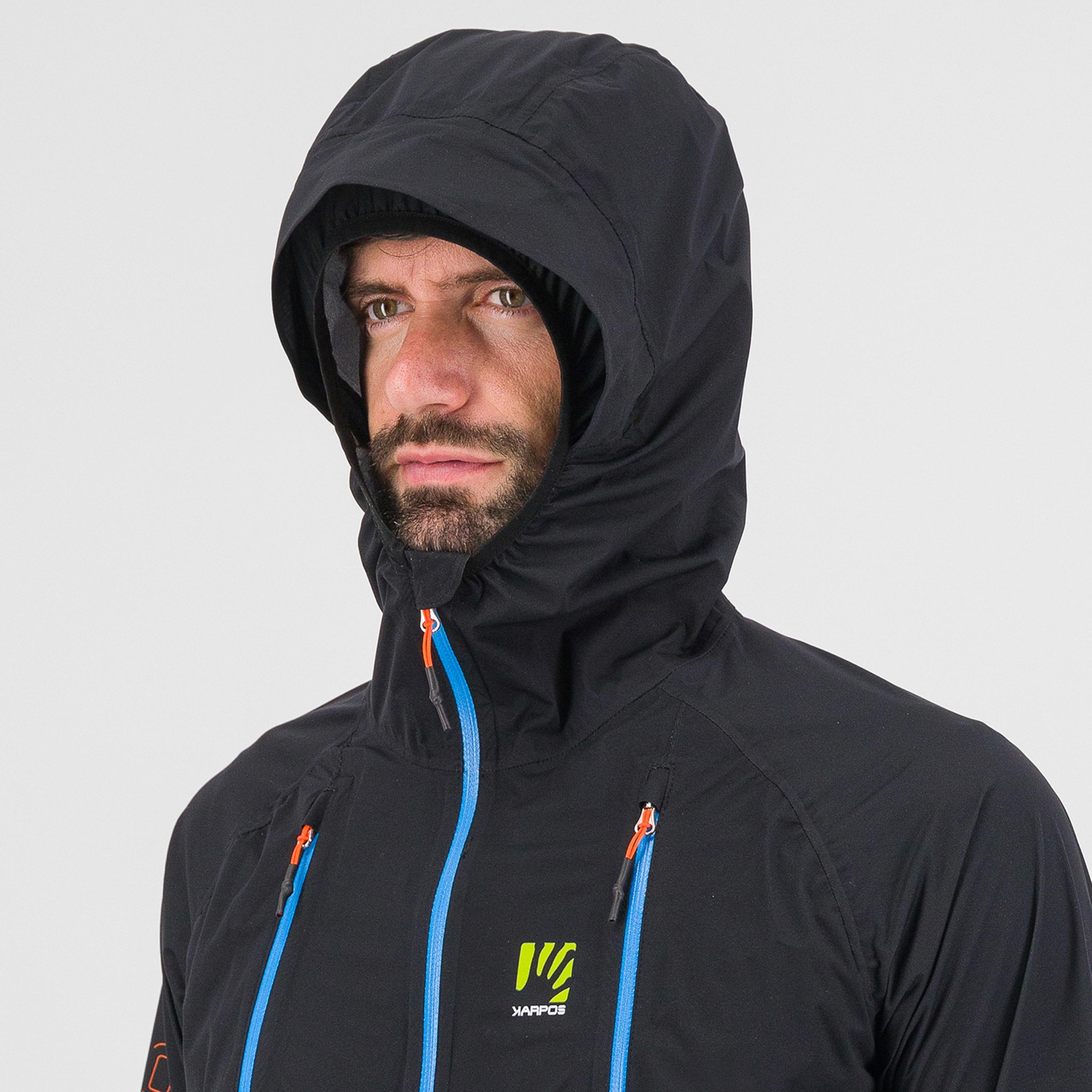 Lavaredo rain jacket - black/indigo b. - karpos