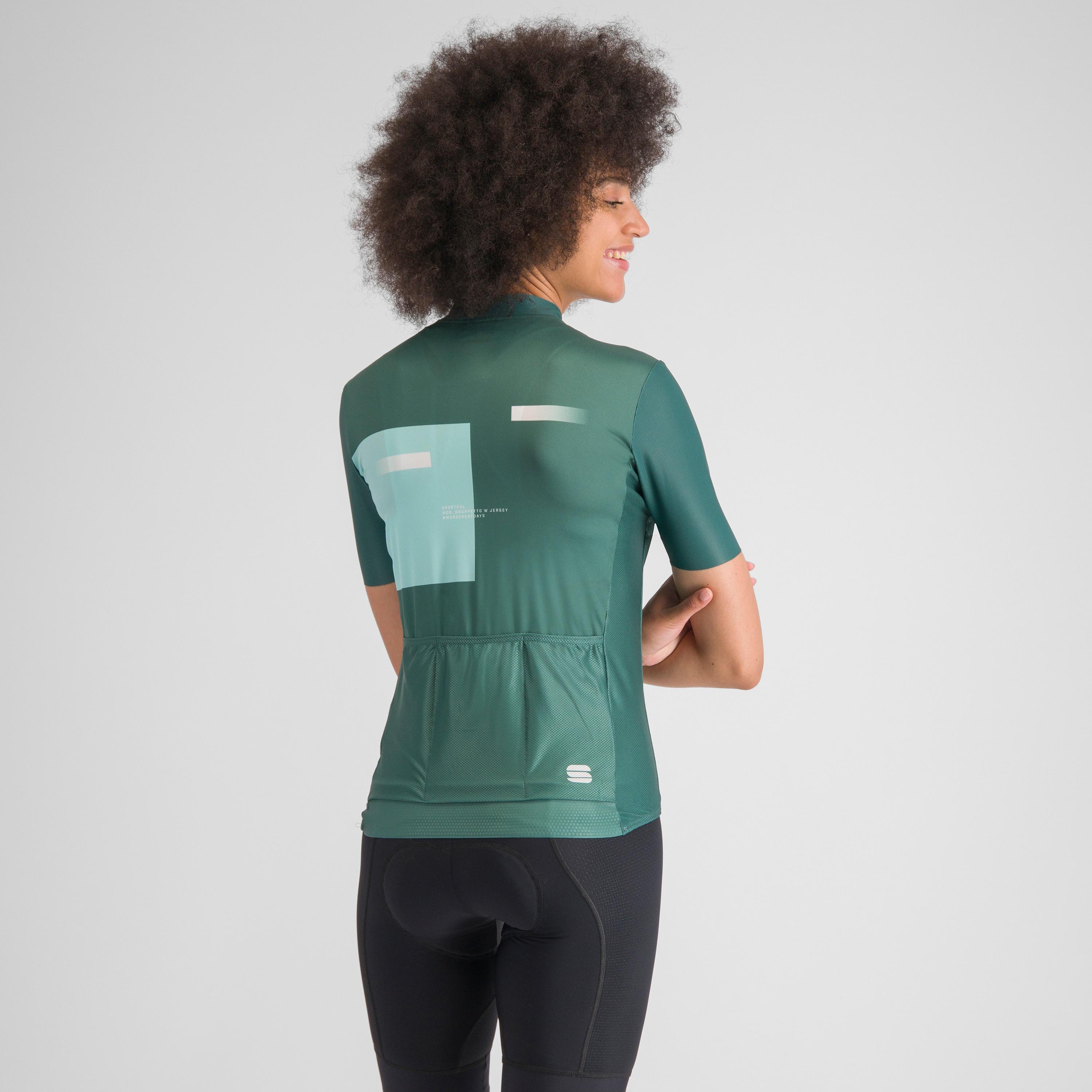 Gruppetto w jersey - shrub green yucca - sportful