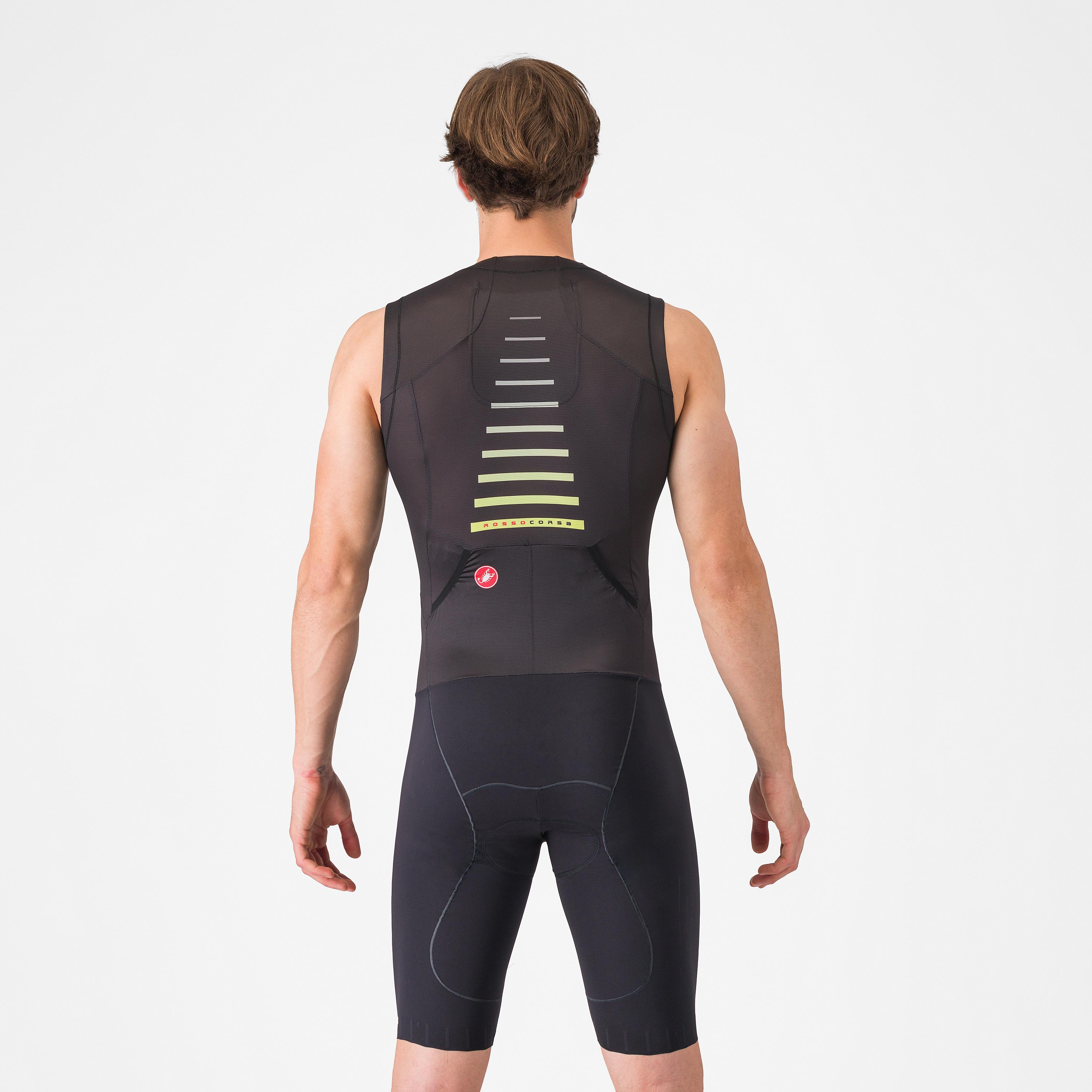 Free sanremo 3 suit sleeveless - black - castelli
