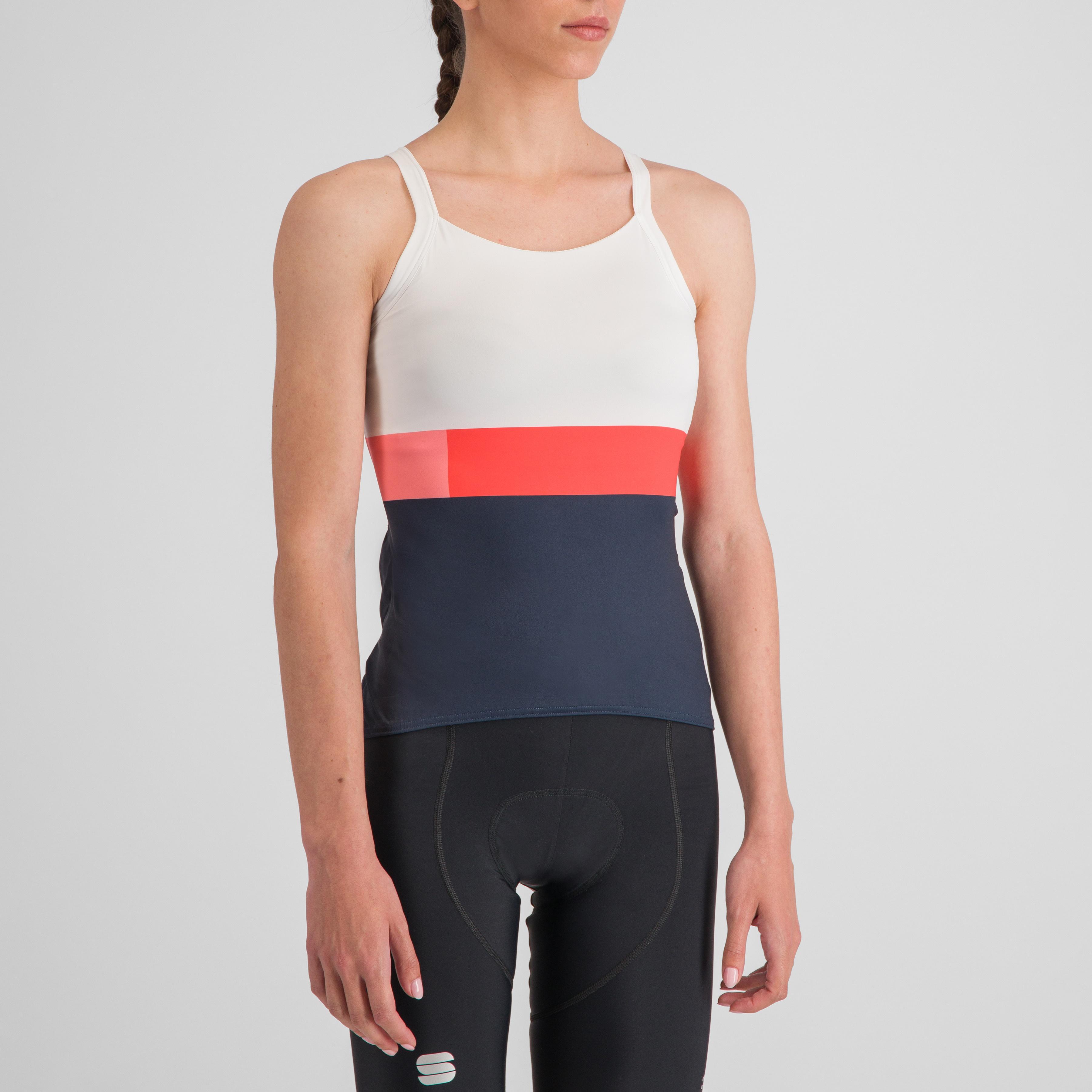 Snap w top - white galaxy blue - sportful