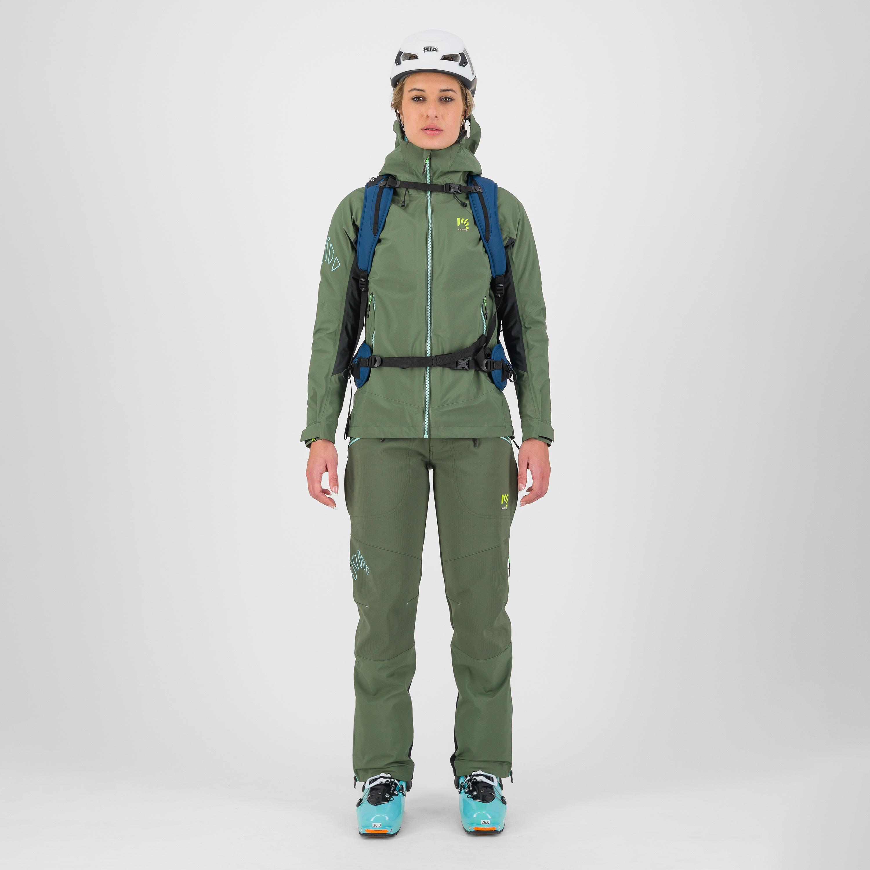 Storm evo w jacket - thyme/black sand - karpos