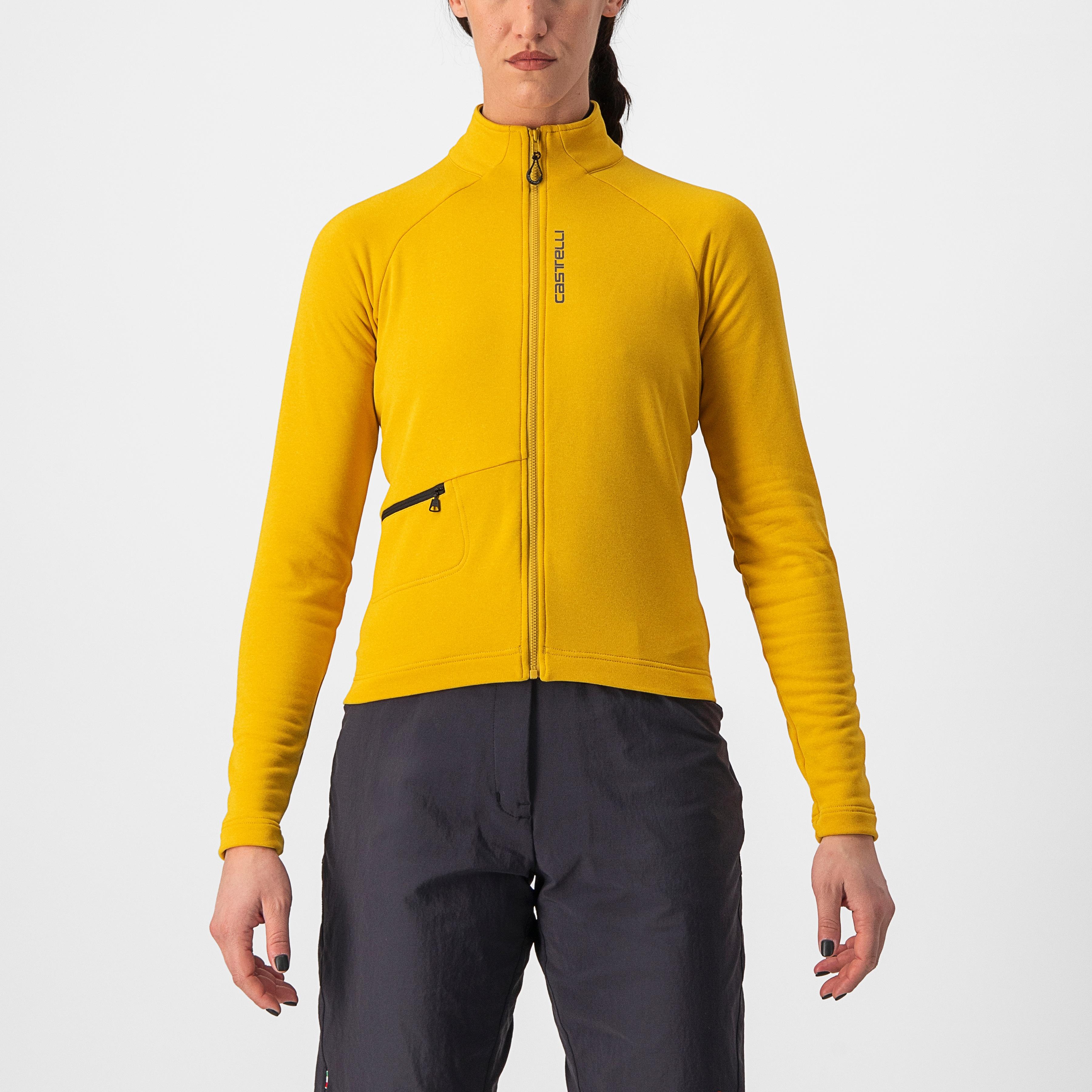 Unlimited trail w jersey - goldenrod/dark gray - castelli