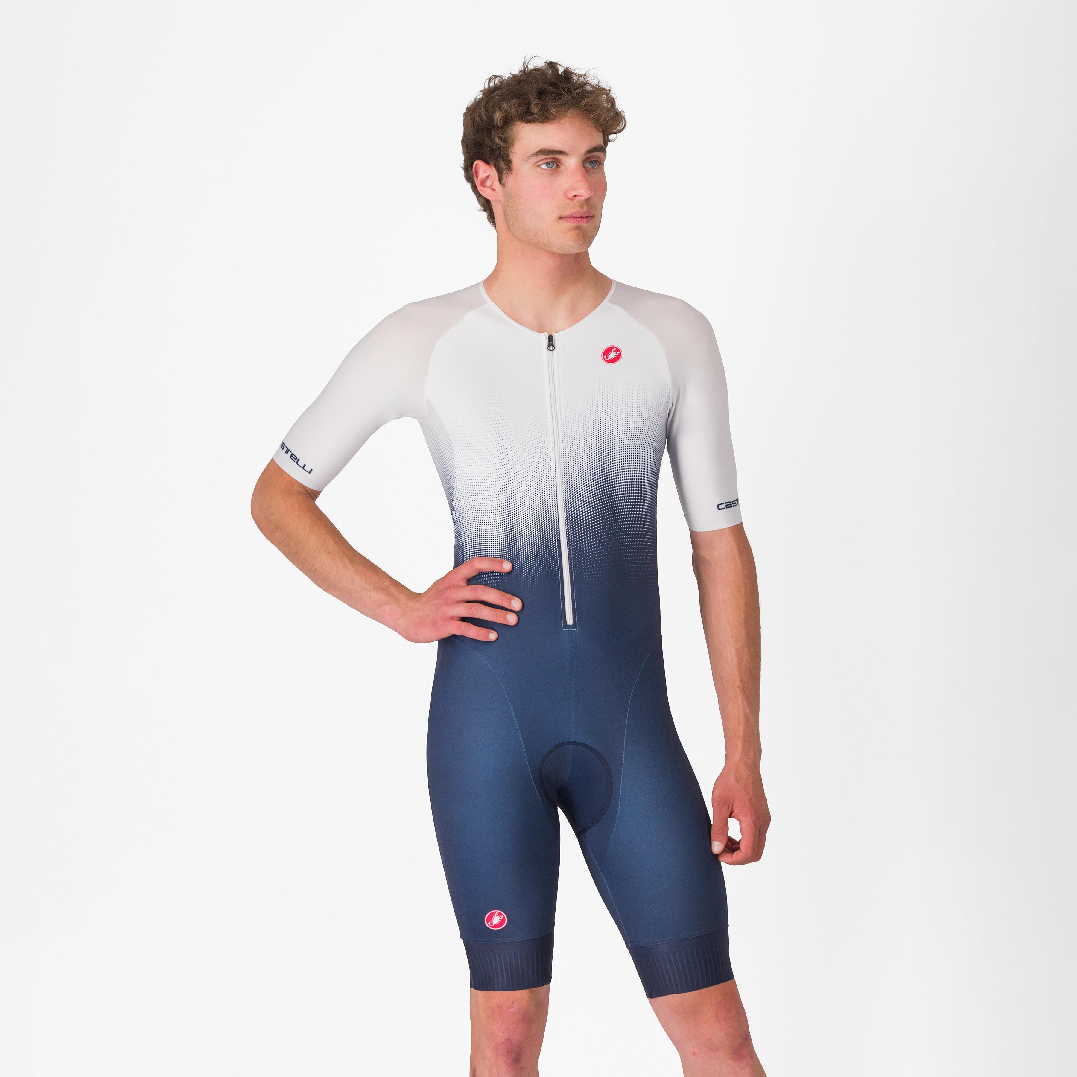 Core tri suit short sleeve - belgian blue/white - castelli