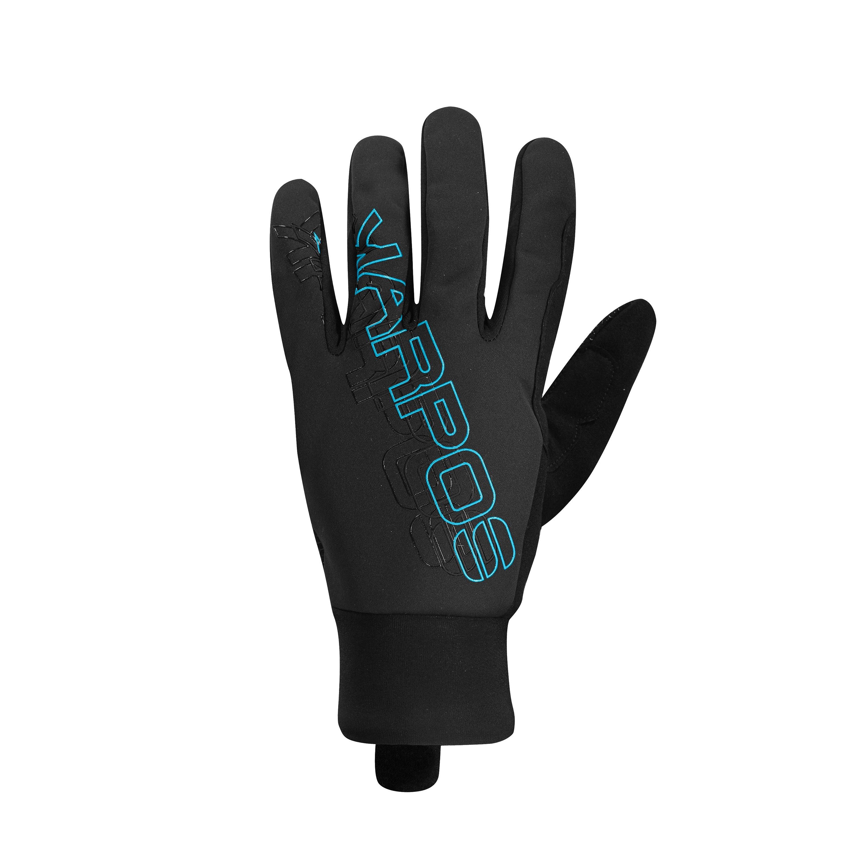 Race glove - black/blue atoll - karpos