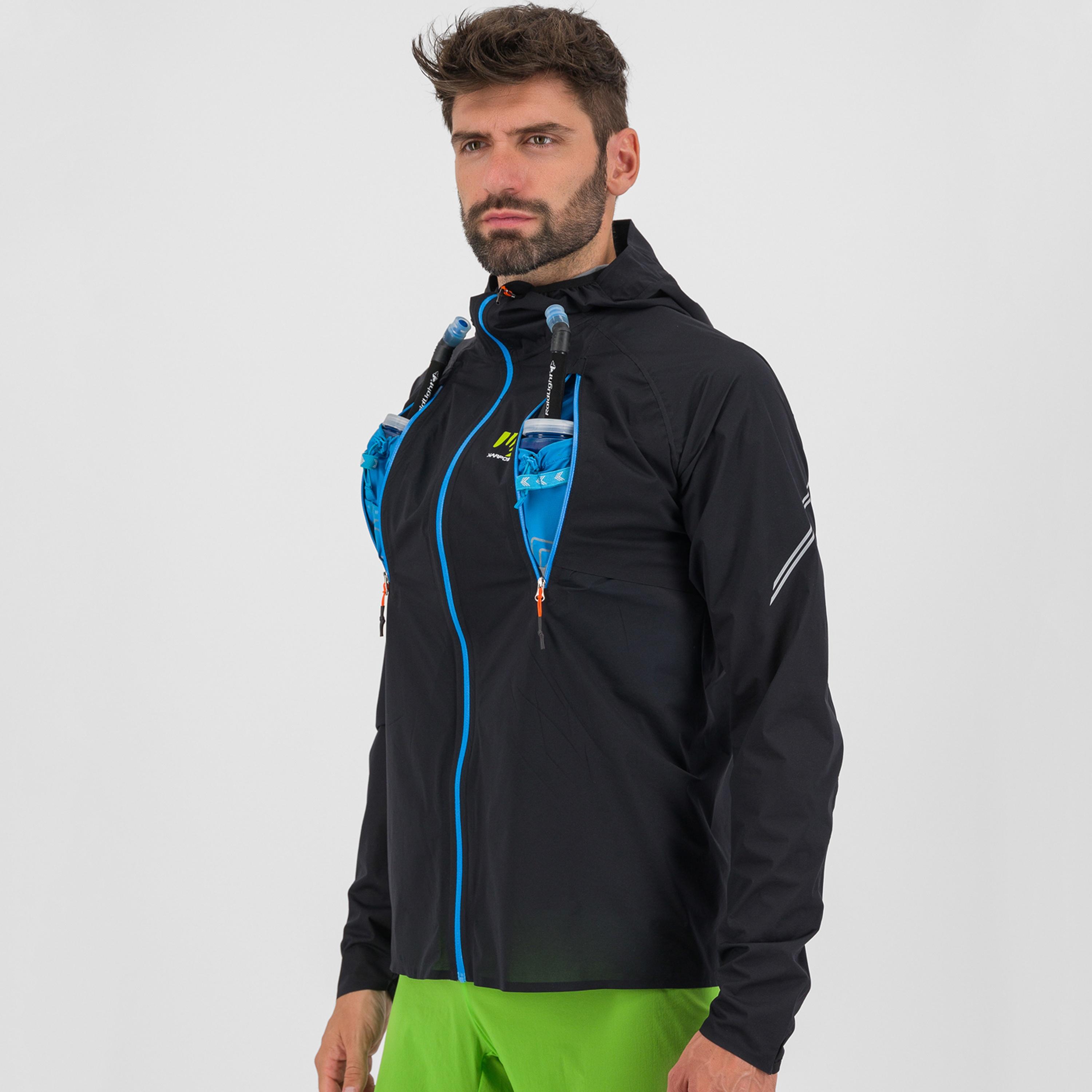 Lavaredo rain jacket - black/indigo b. - karpos