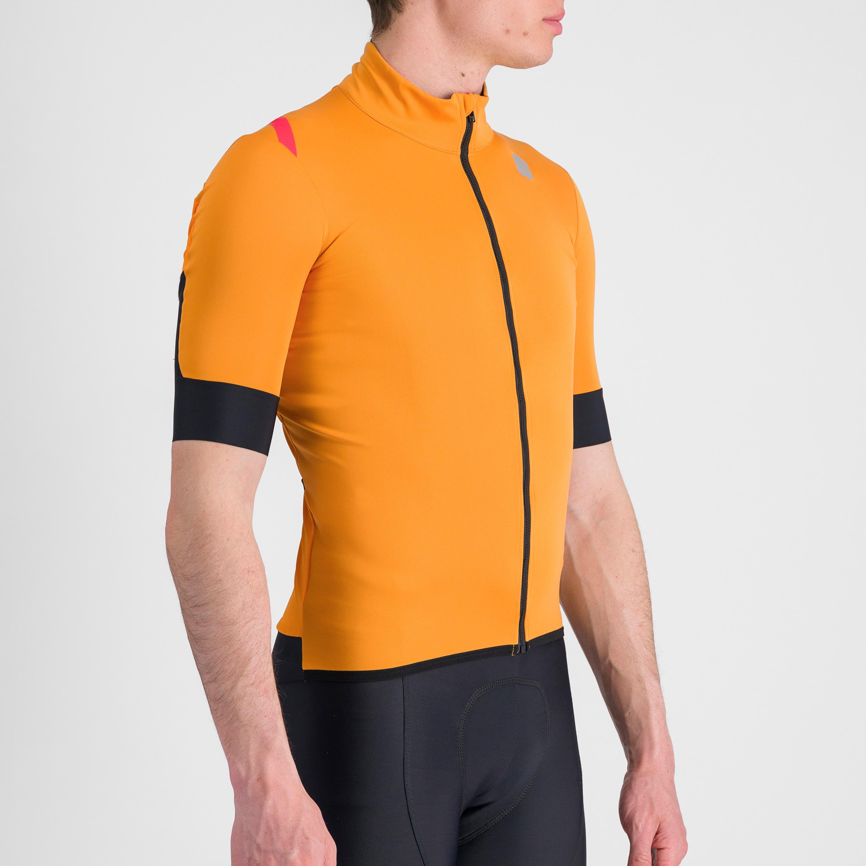 Fiandre light no rain jacket short sleeve - dark gold - sportful