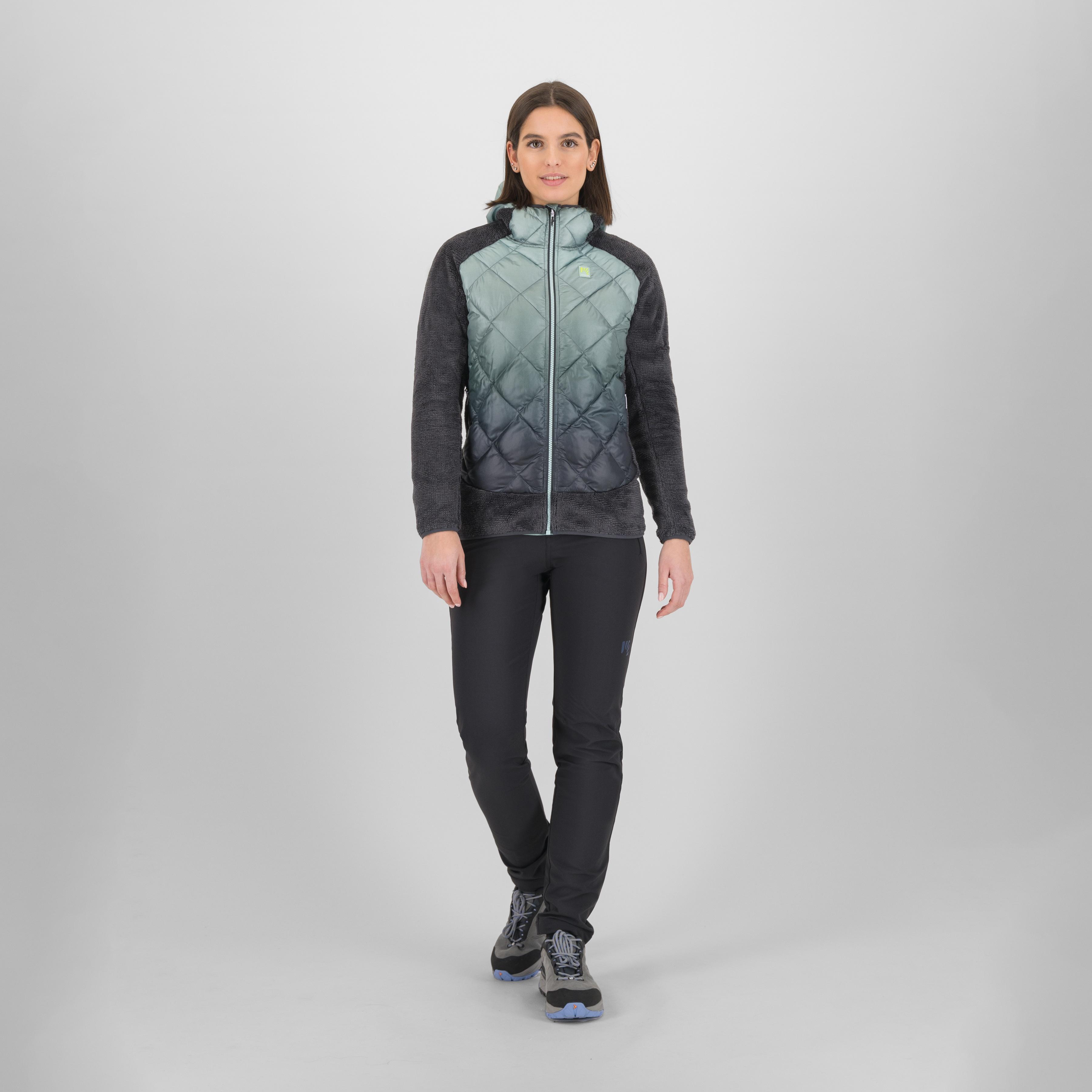 Smart w marmarole jacket - woodl.gray/aquifer - karpos