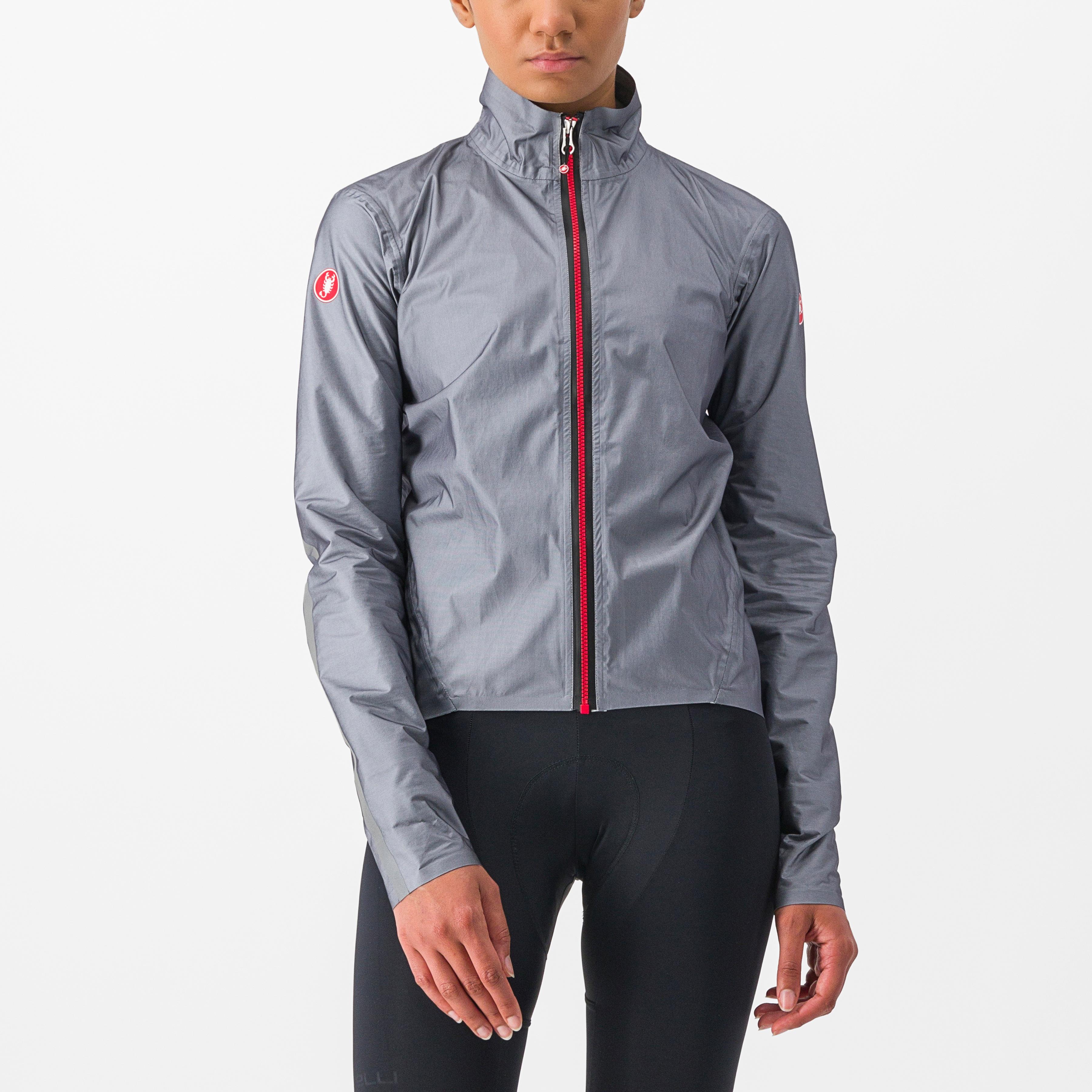 Tempesta lite w jacket - gray - castelli