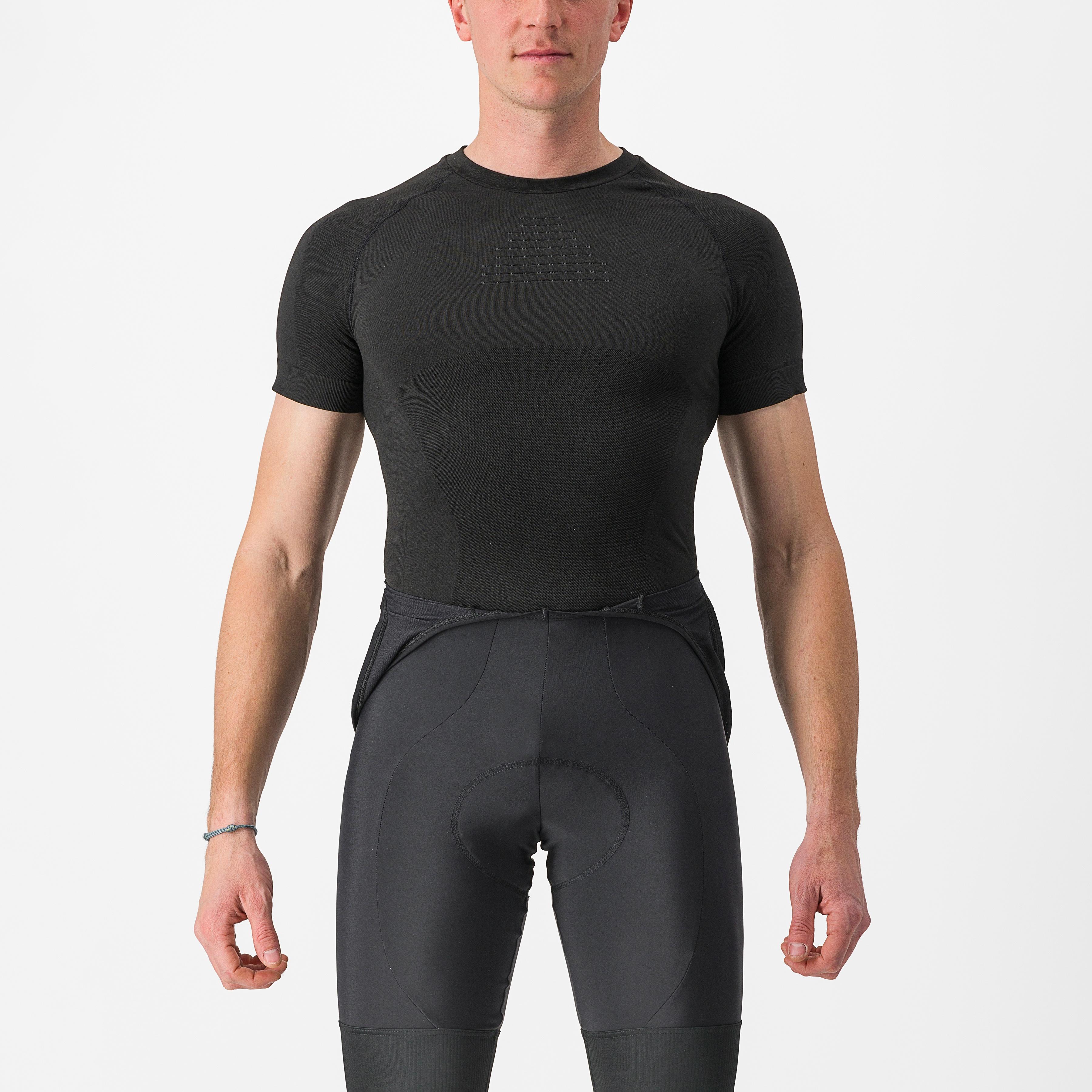 Core seamless base layer ss - black - castelli