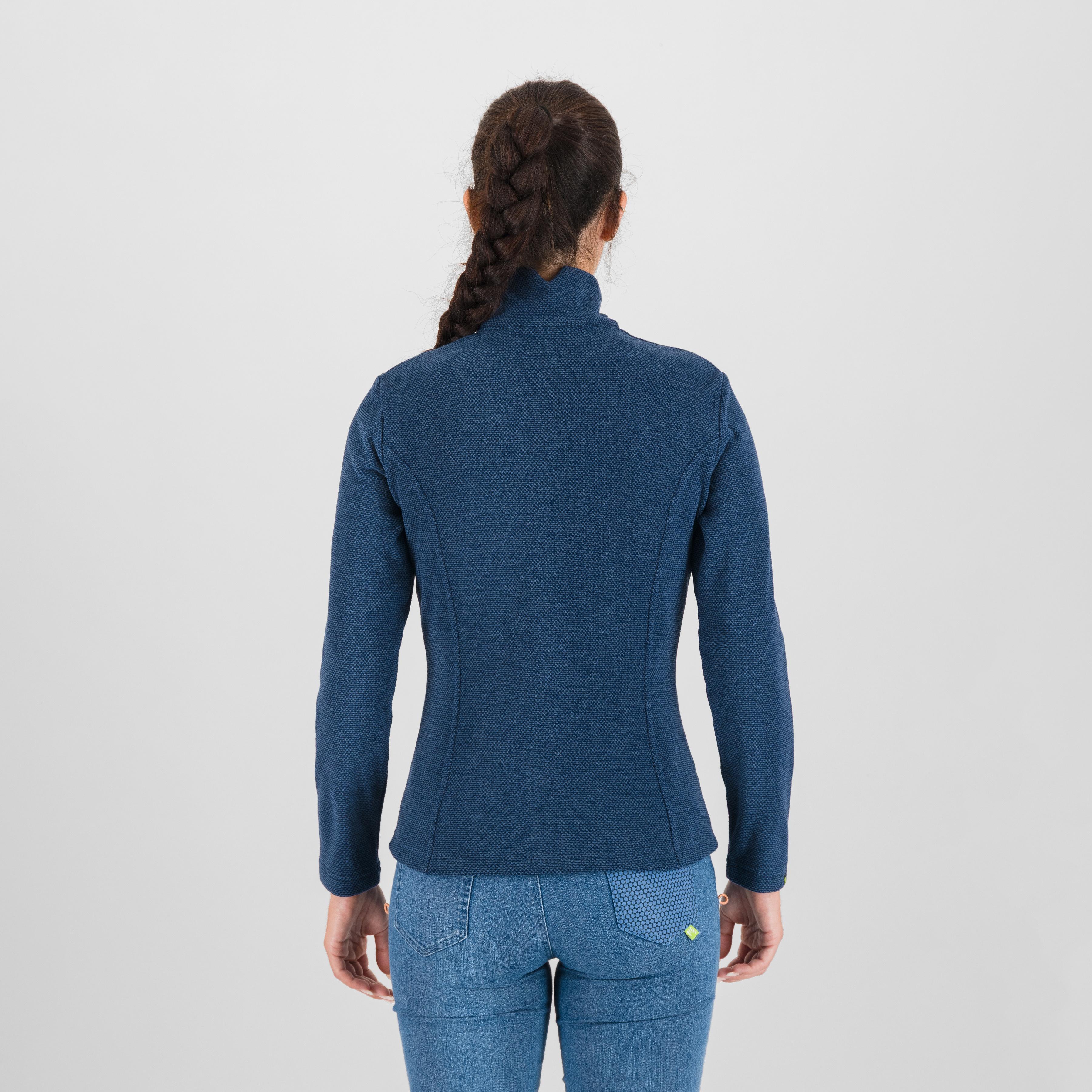 Rosetta w fleece - insignia blue - karpos