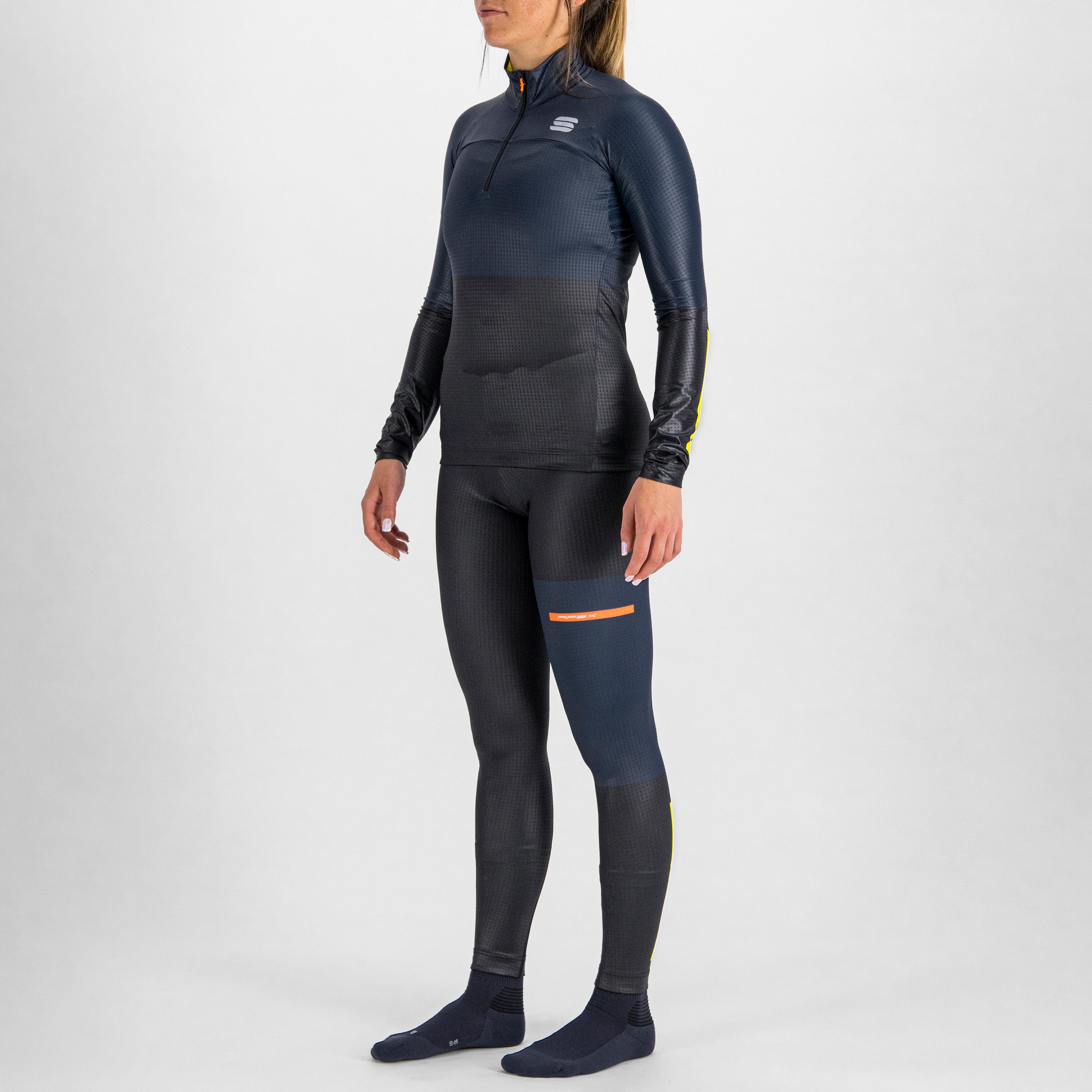 Apex w jersey - black / galaxy blue - sportful