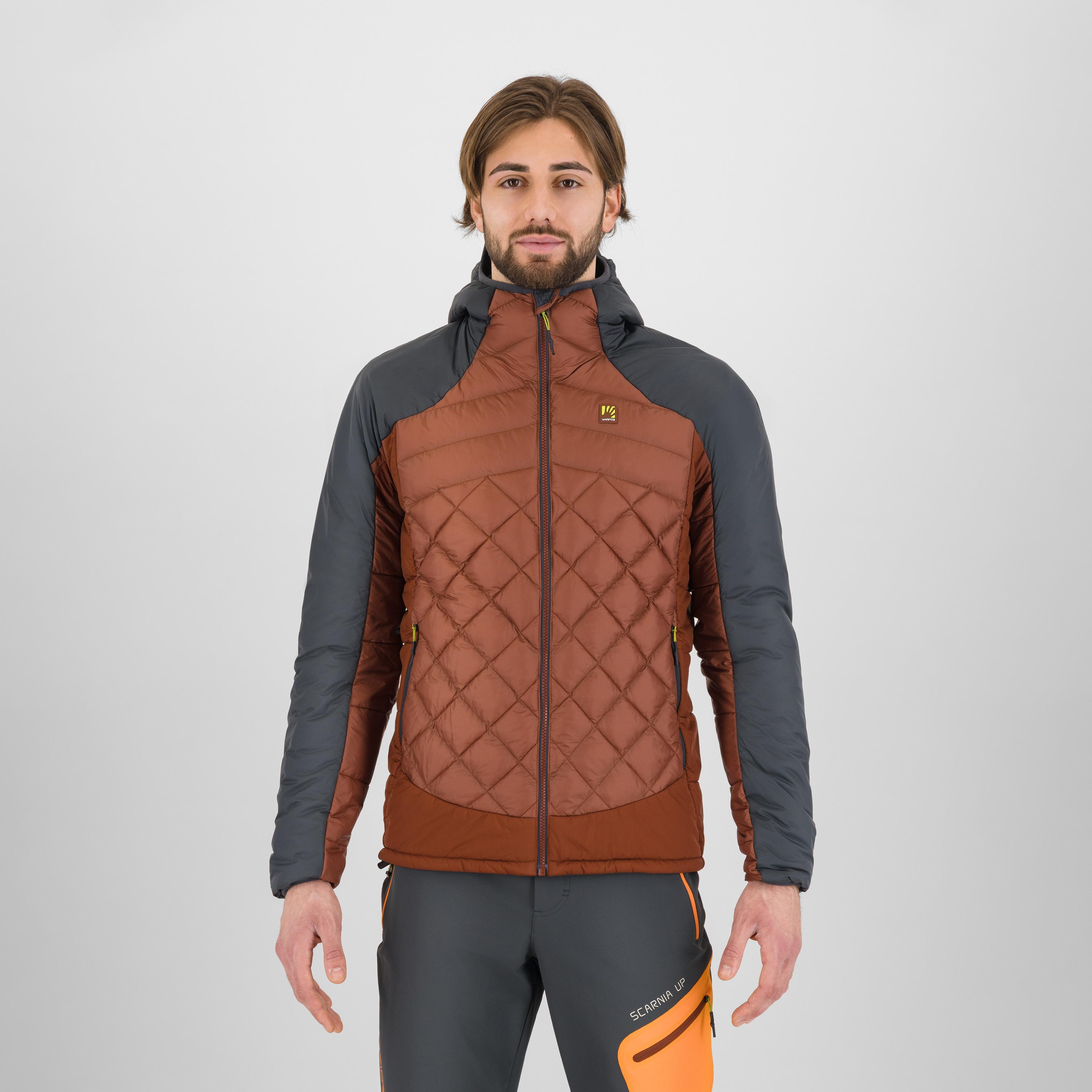Lastei active plus jacket - mahogany/woodl.gray - karpos
