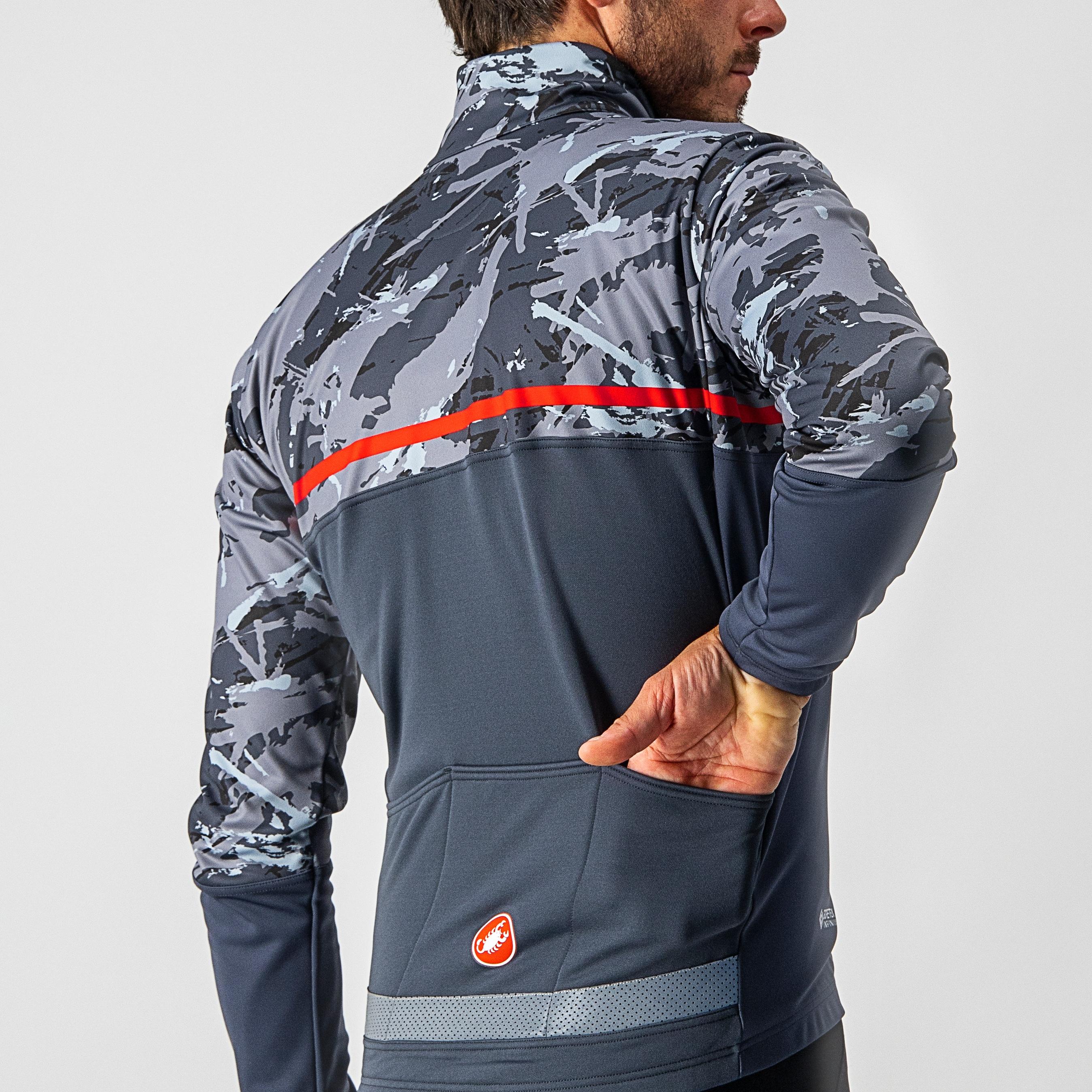 Finestre jacket - dark steel blue/vortex gray - castelli