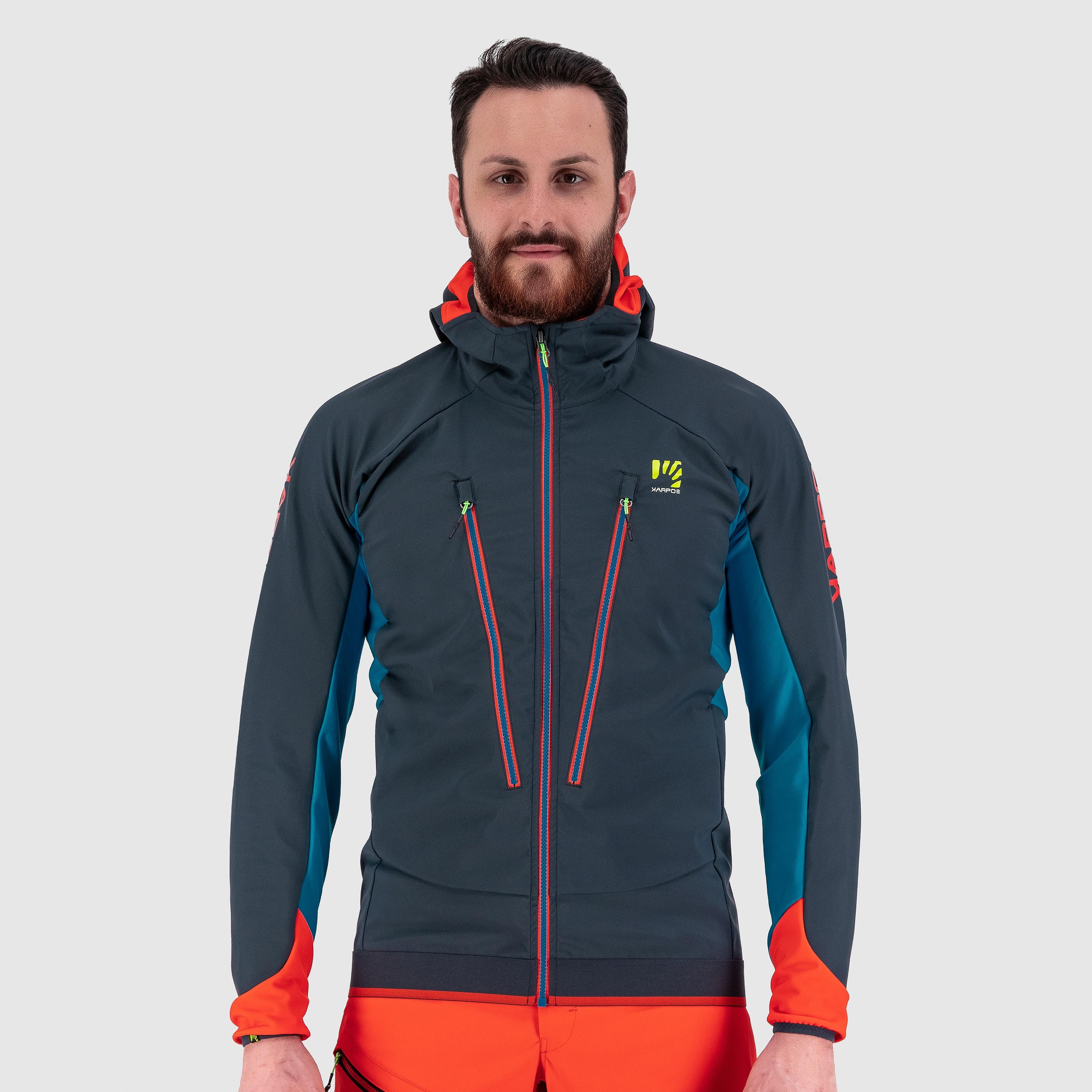 Piz palu' evo jacket - india ink/blue jewel - karpos