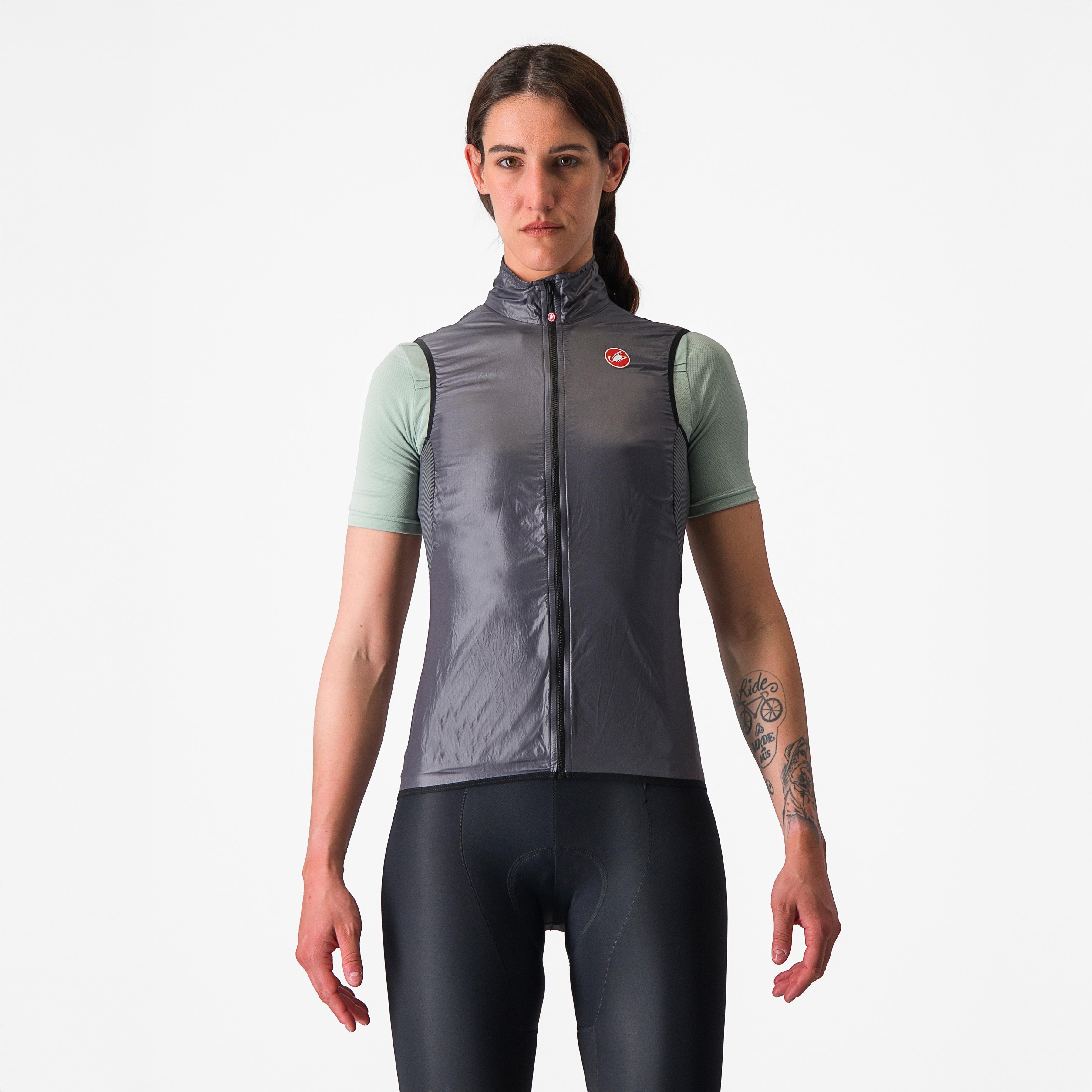 Aria w  vest - dark gray - castelli