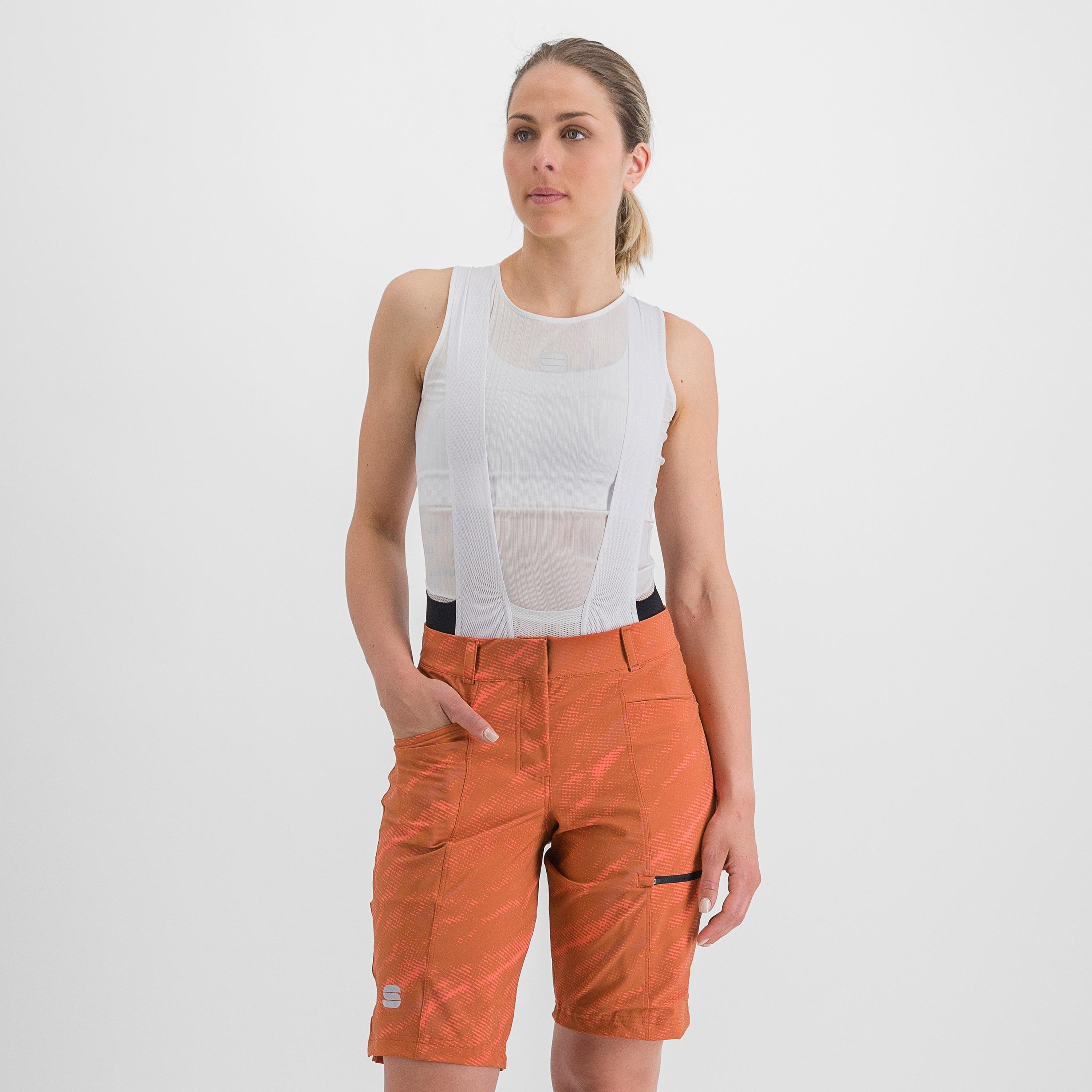 Cliff giara w overshort - cayenna red - sportful