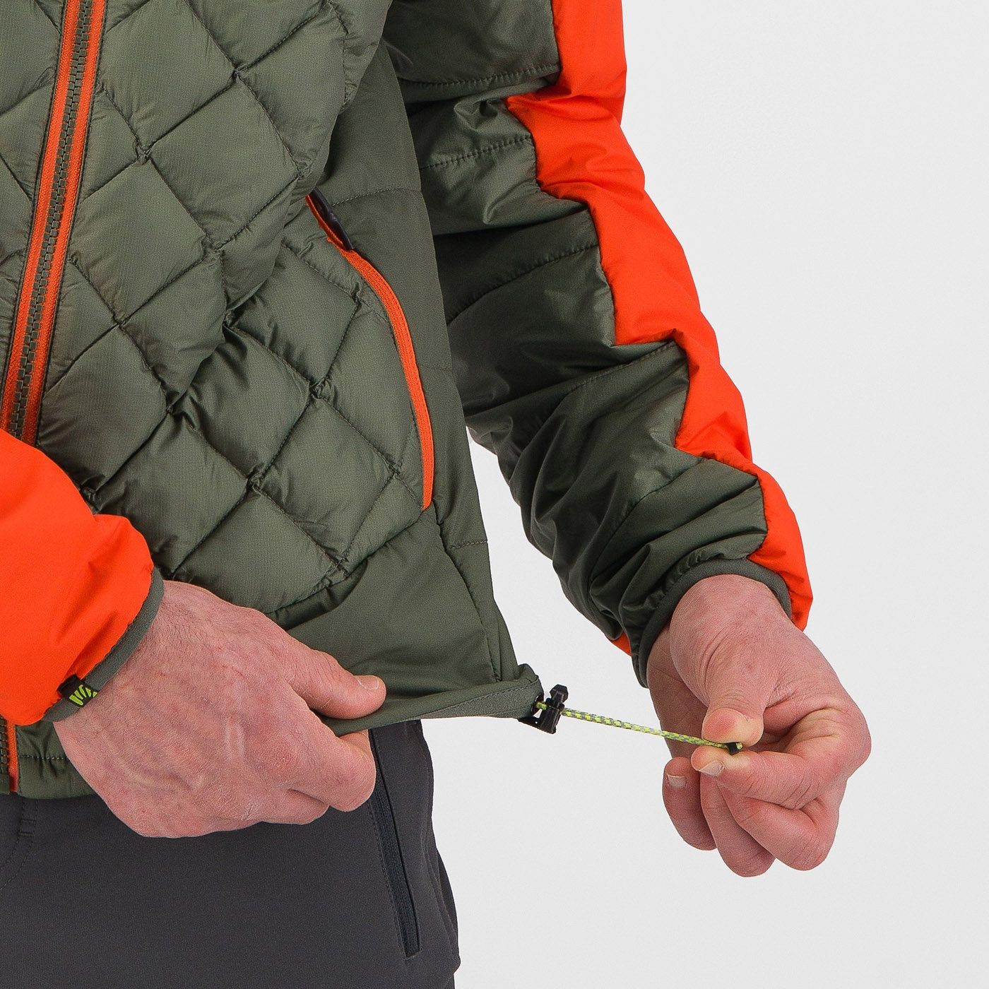 Lastei active plus jacket - thyme/spicy orange - karpos