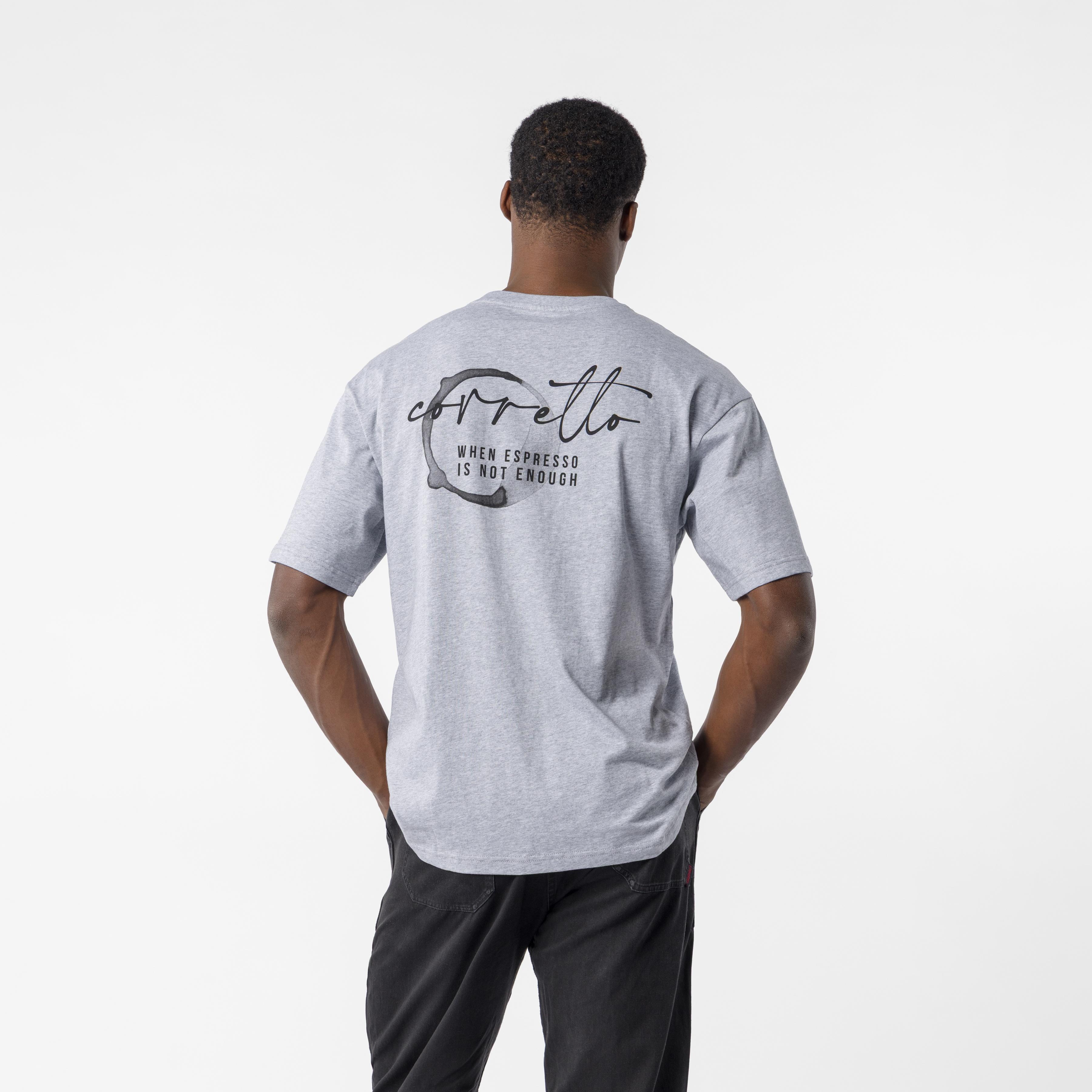 Corretto tee - melange gray - castelli