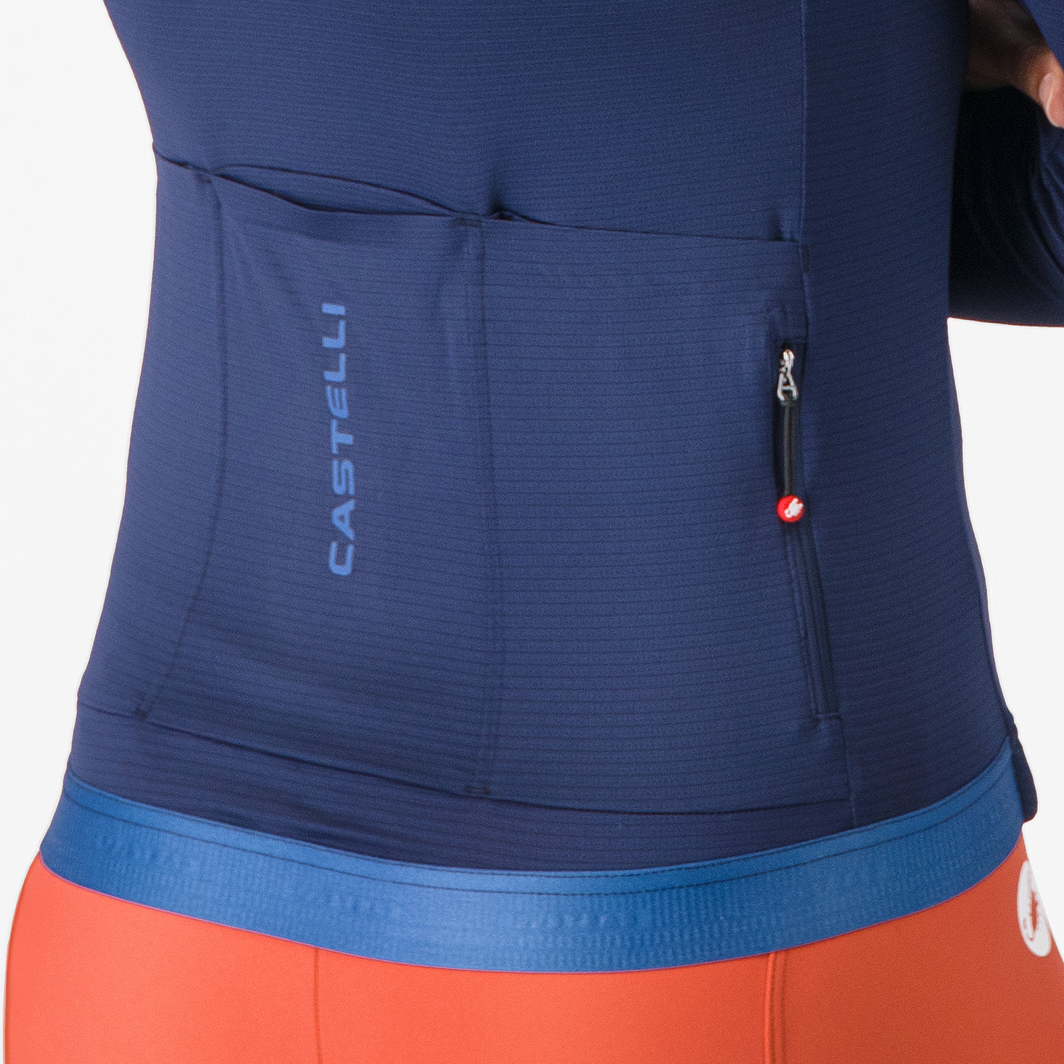 Espresso 2 w long sleeve jersey - belgian blue - castelli