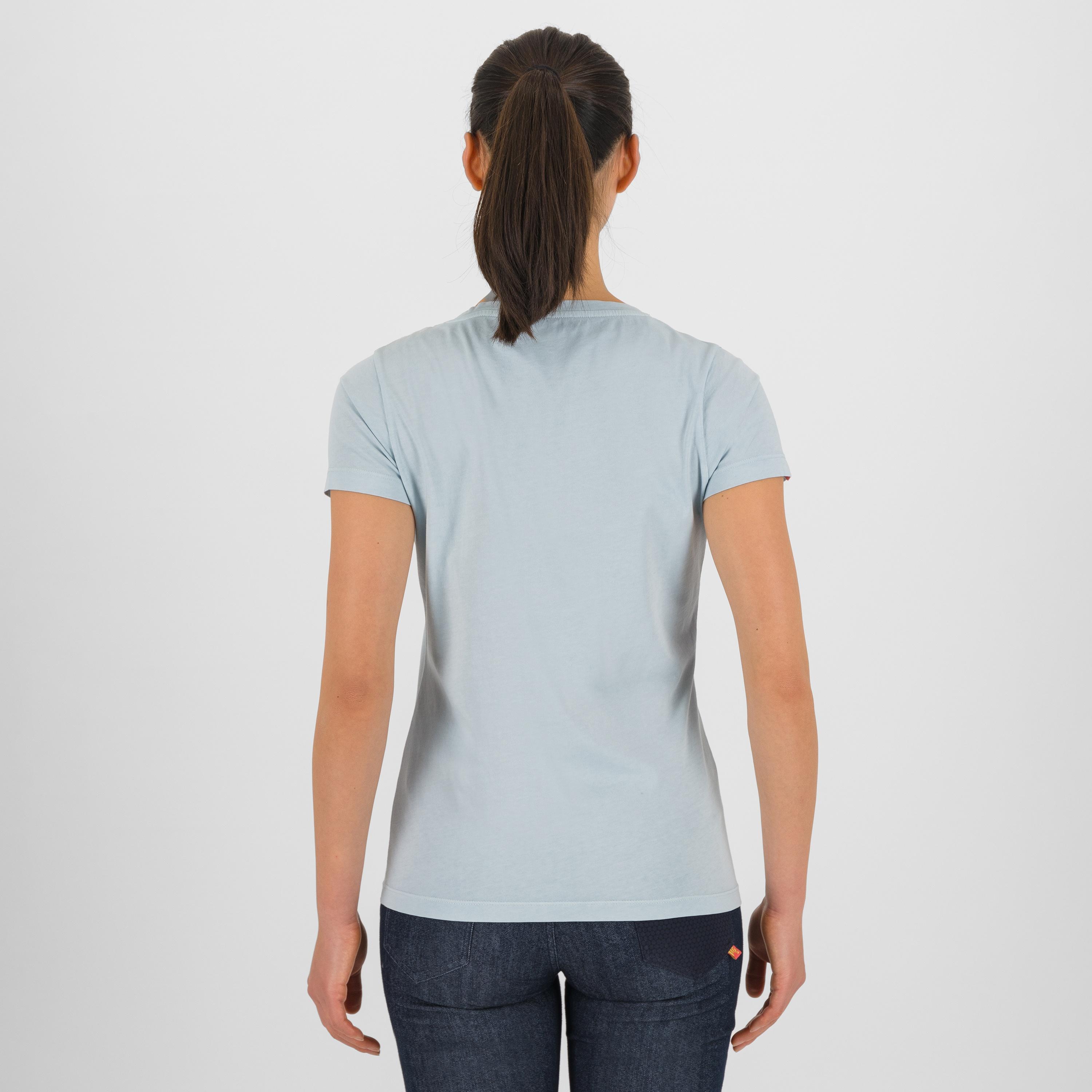 Crocus evo w t-shirt - sterling blue - karpos