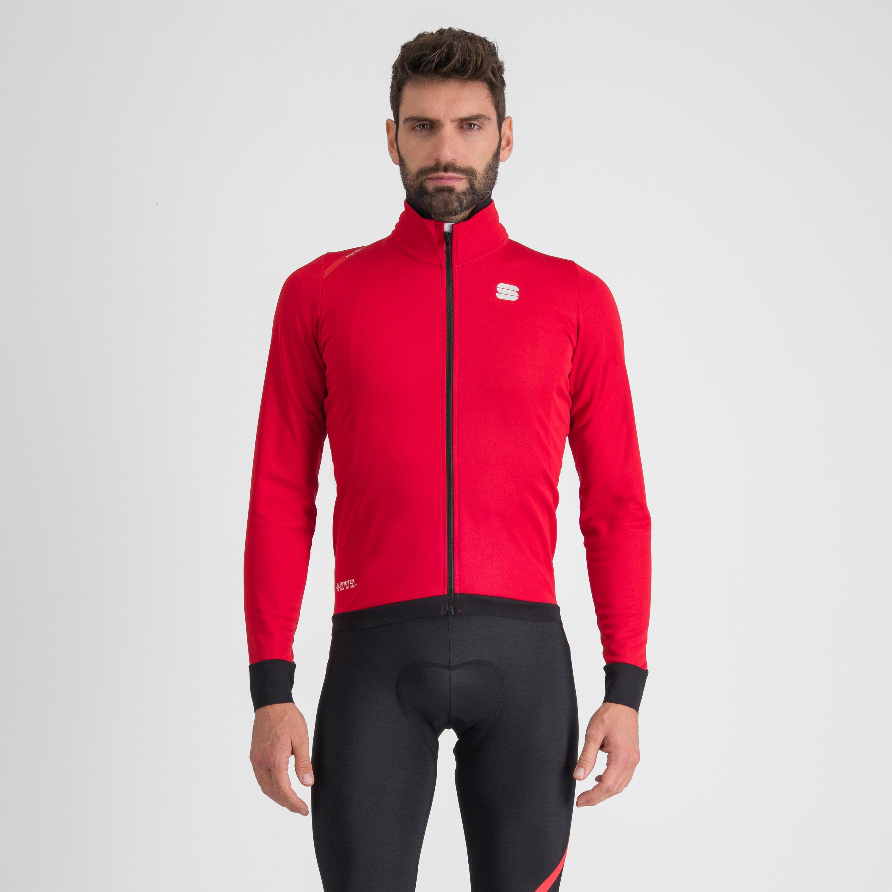 Fiandre jacket - tango red - sportful