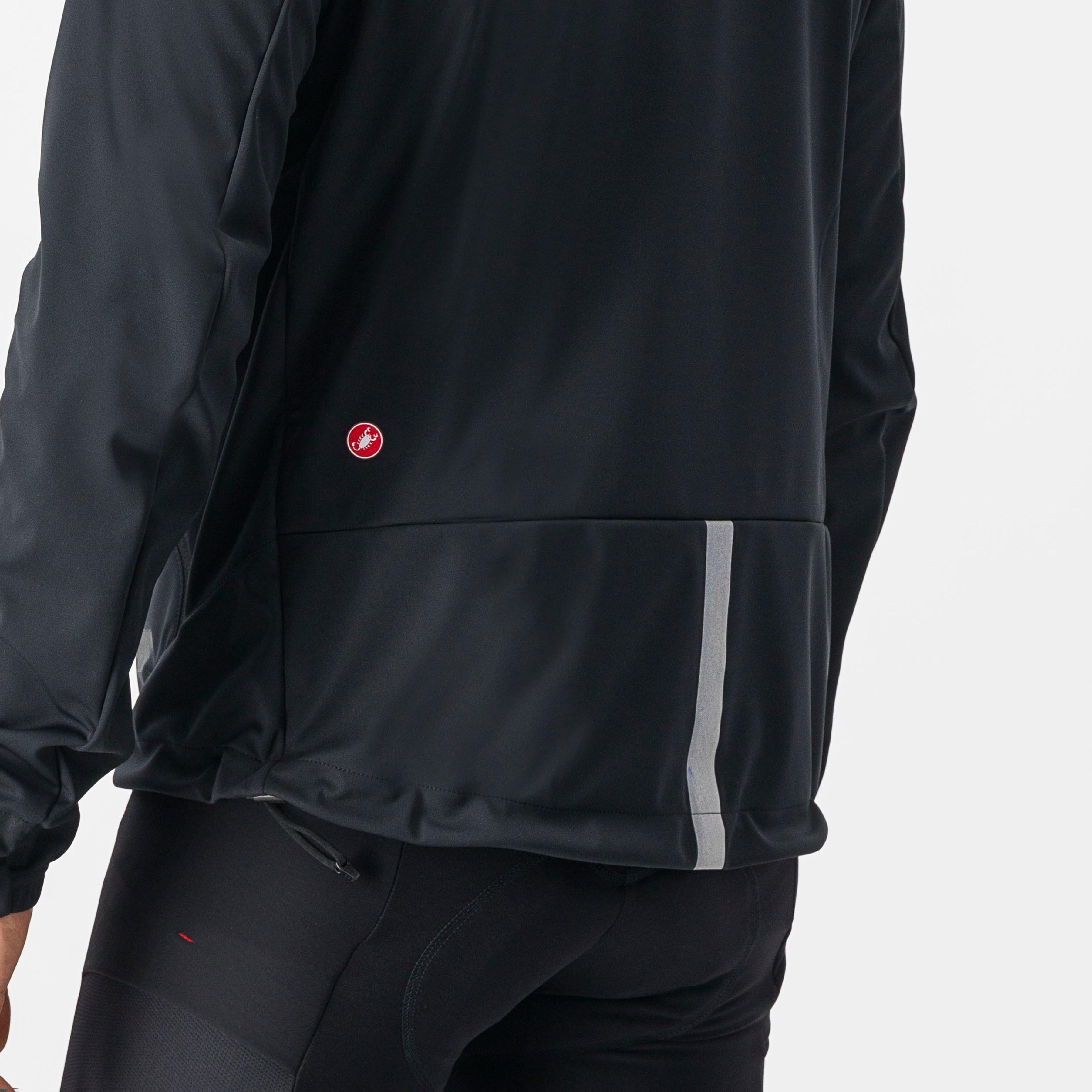 Trail hoodie jacket - light black - castelli