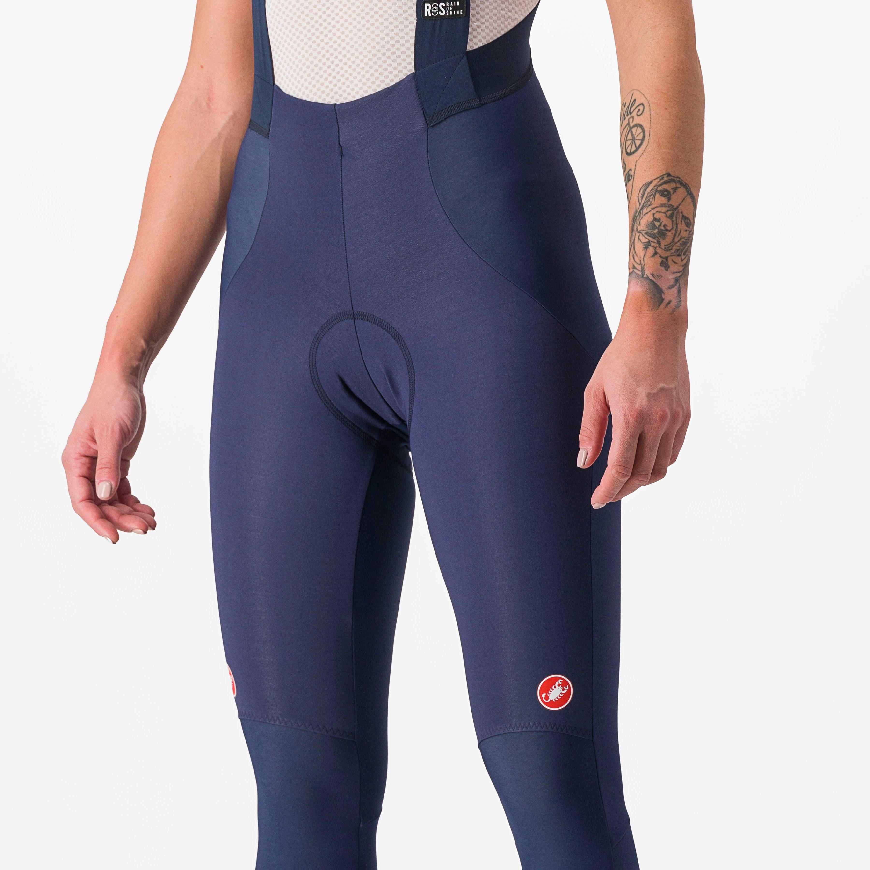 Sorpasso ros w bibtight - belgian blue/silver reflex - castelli