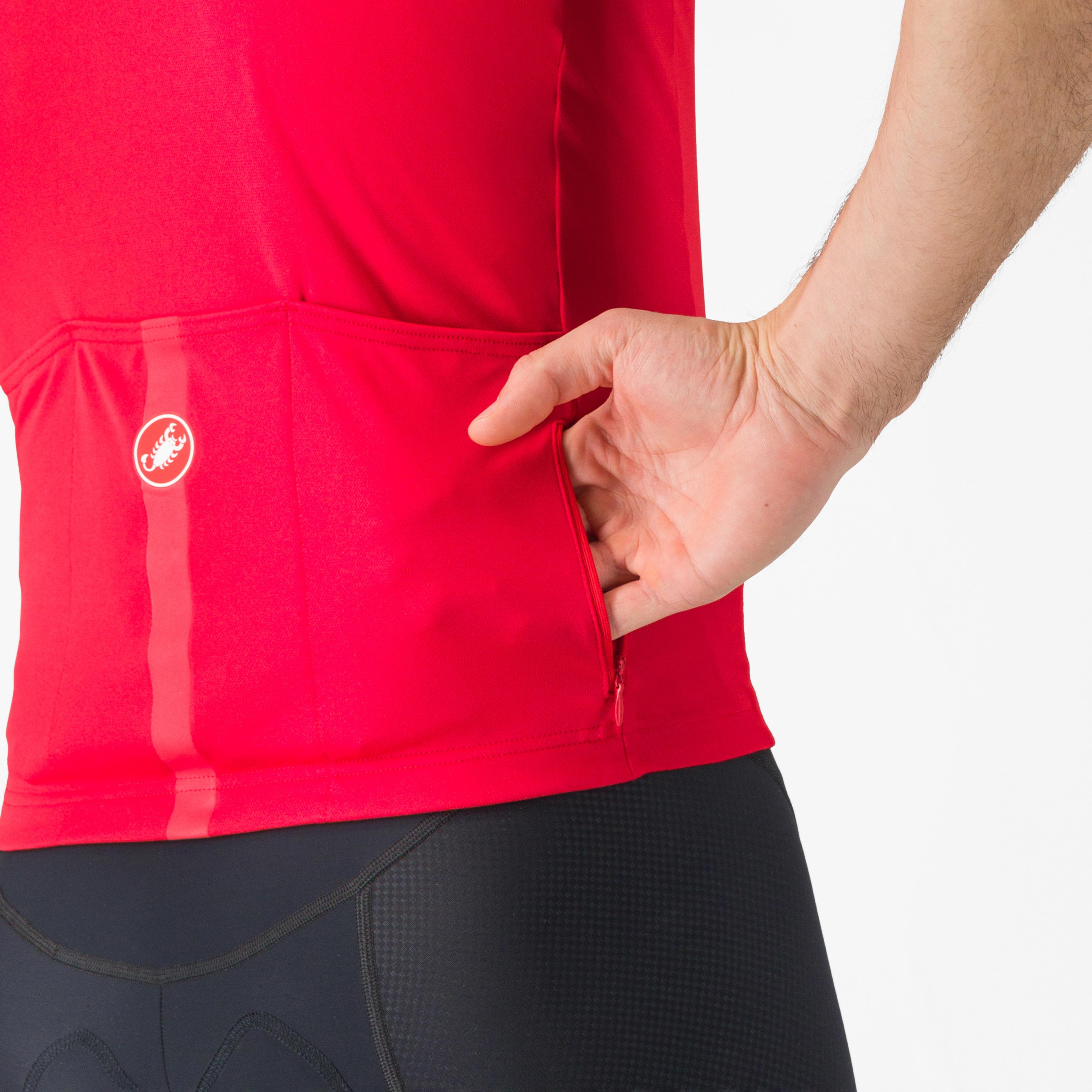 Classifica jersey - red - castelli