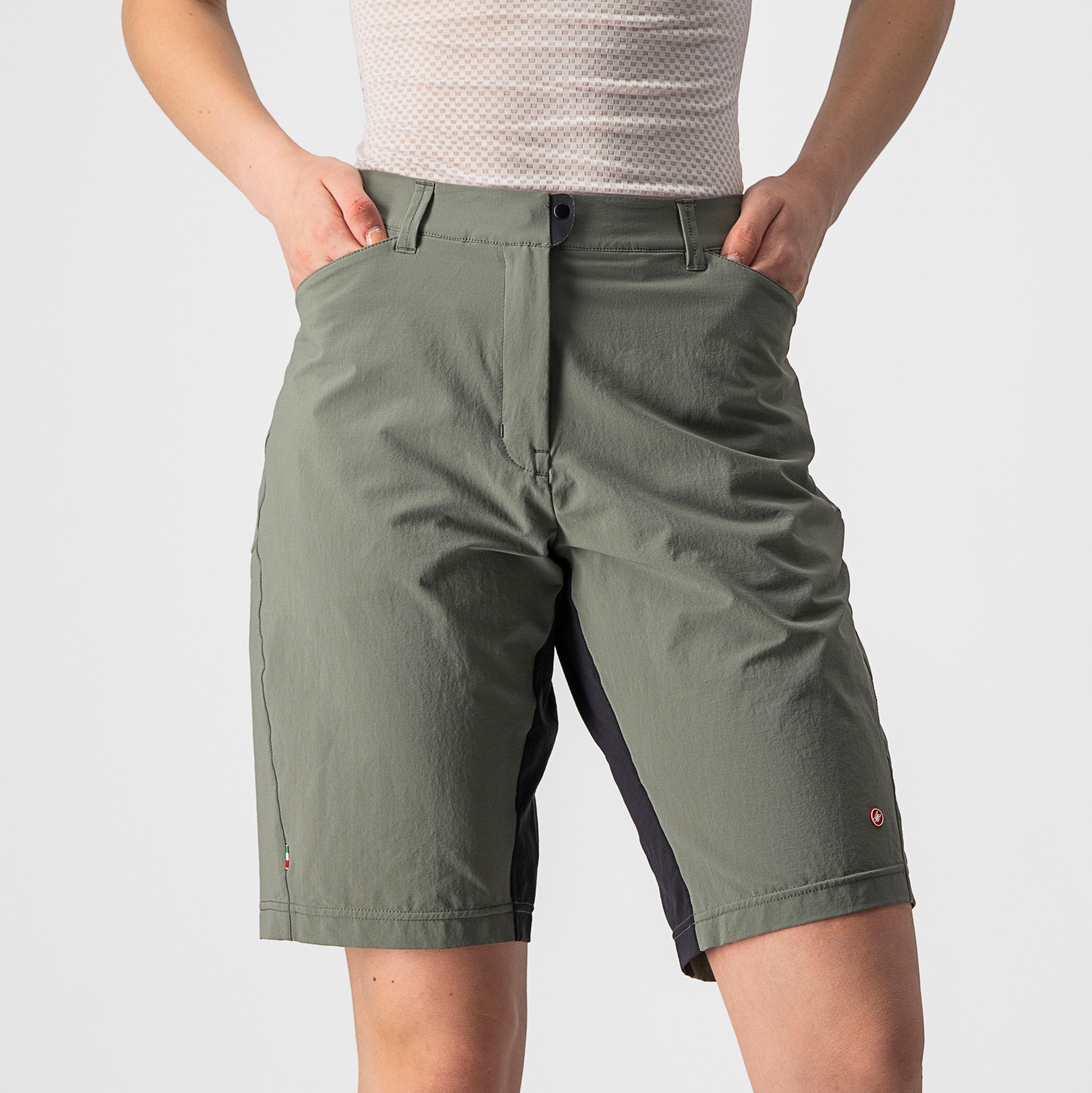 Unlimited w baggy short - forest gray - castelli