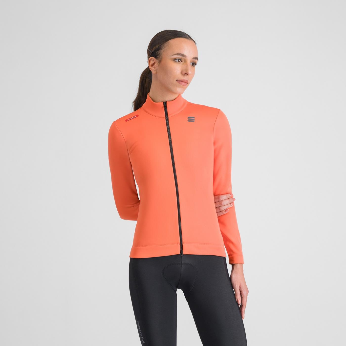 Fiandre 2 w  jacket - pompelmo - sportful