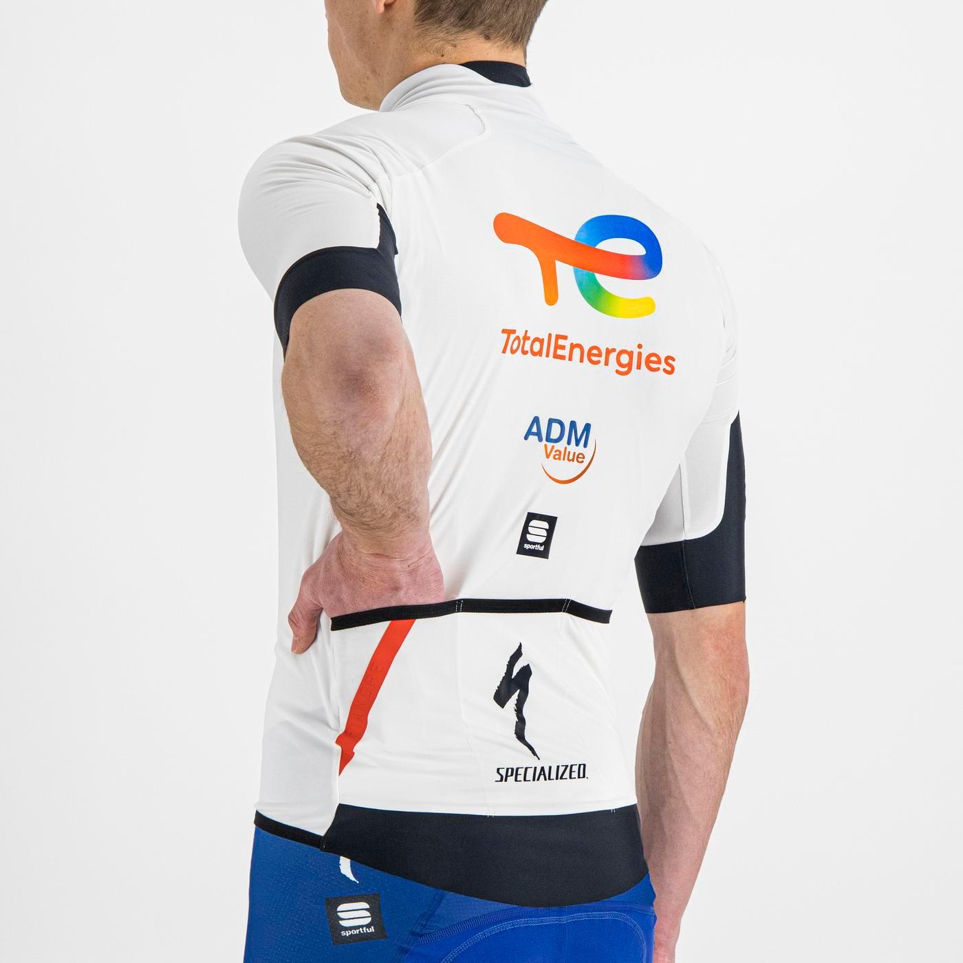 Te fiandre pro short sleeve - white - sportful