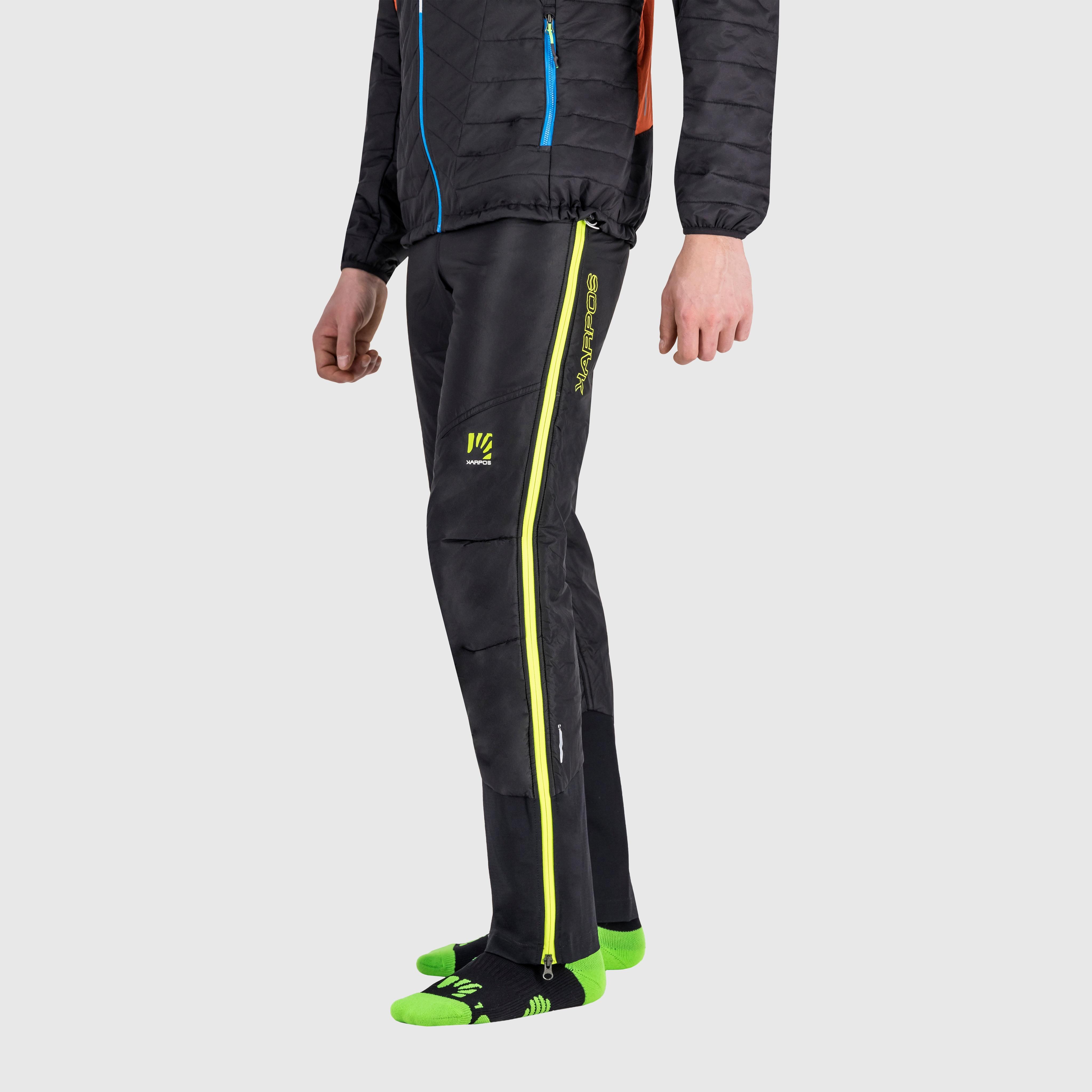 Lyskamm evo pants - black yellow fluo - karpos